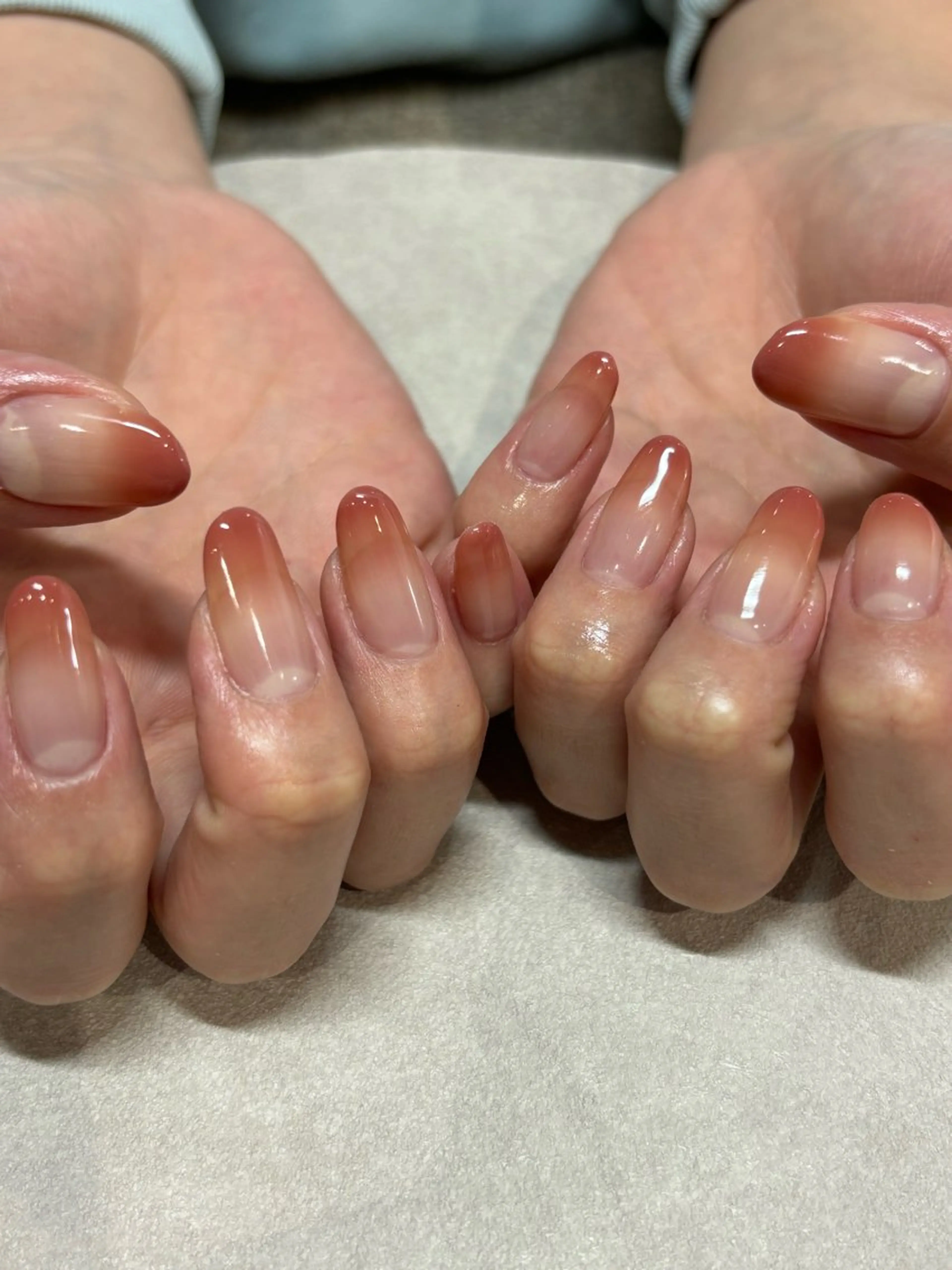 ハンド　グラデーションの写真