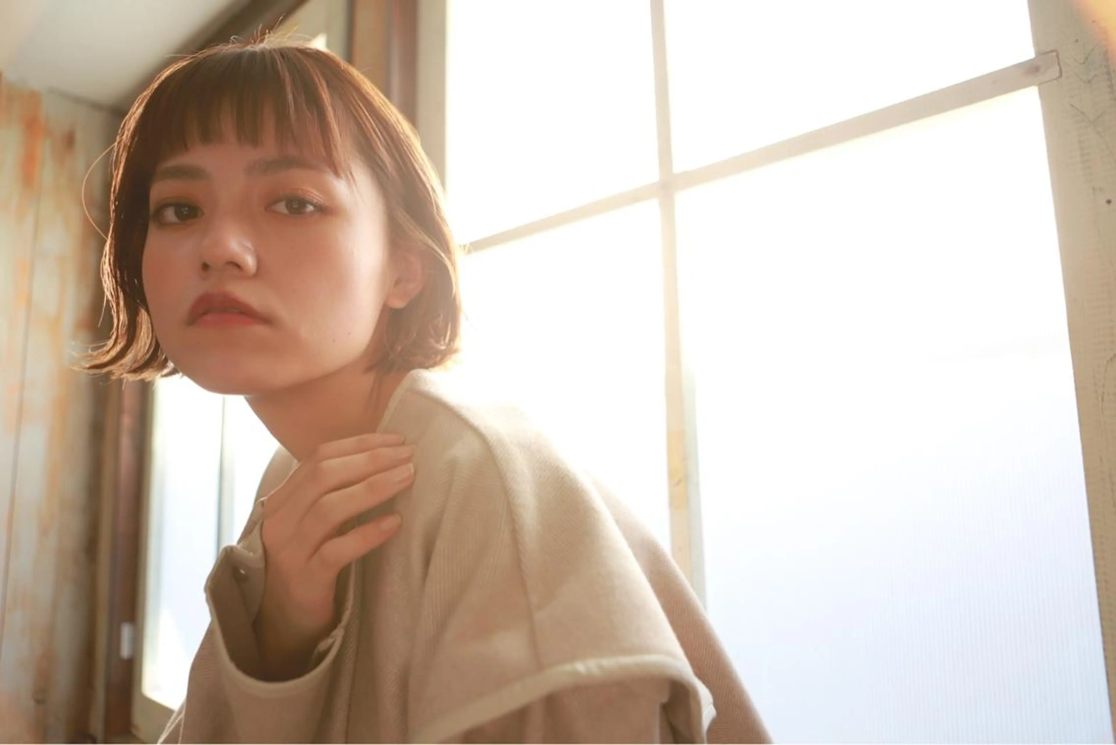 ミディアム カラー ブリーチカラー🌈 石垣翔太のヘアスタイル