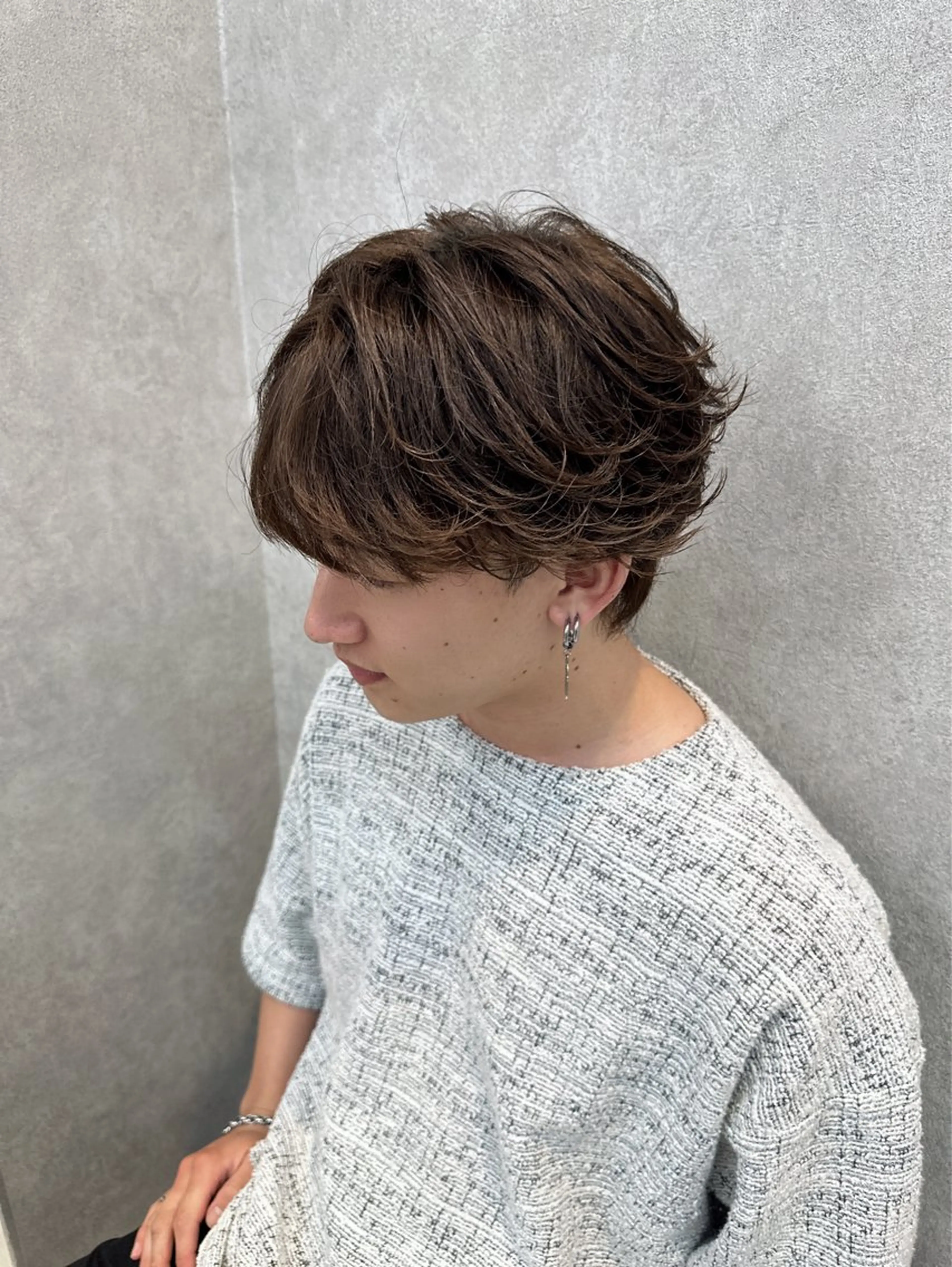 ヘアアレンジ メンズ カノン/メンズカット /ダウンパーマのヘアスタイル