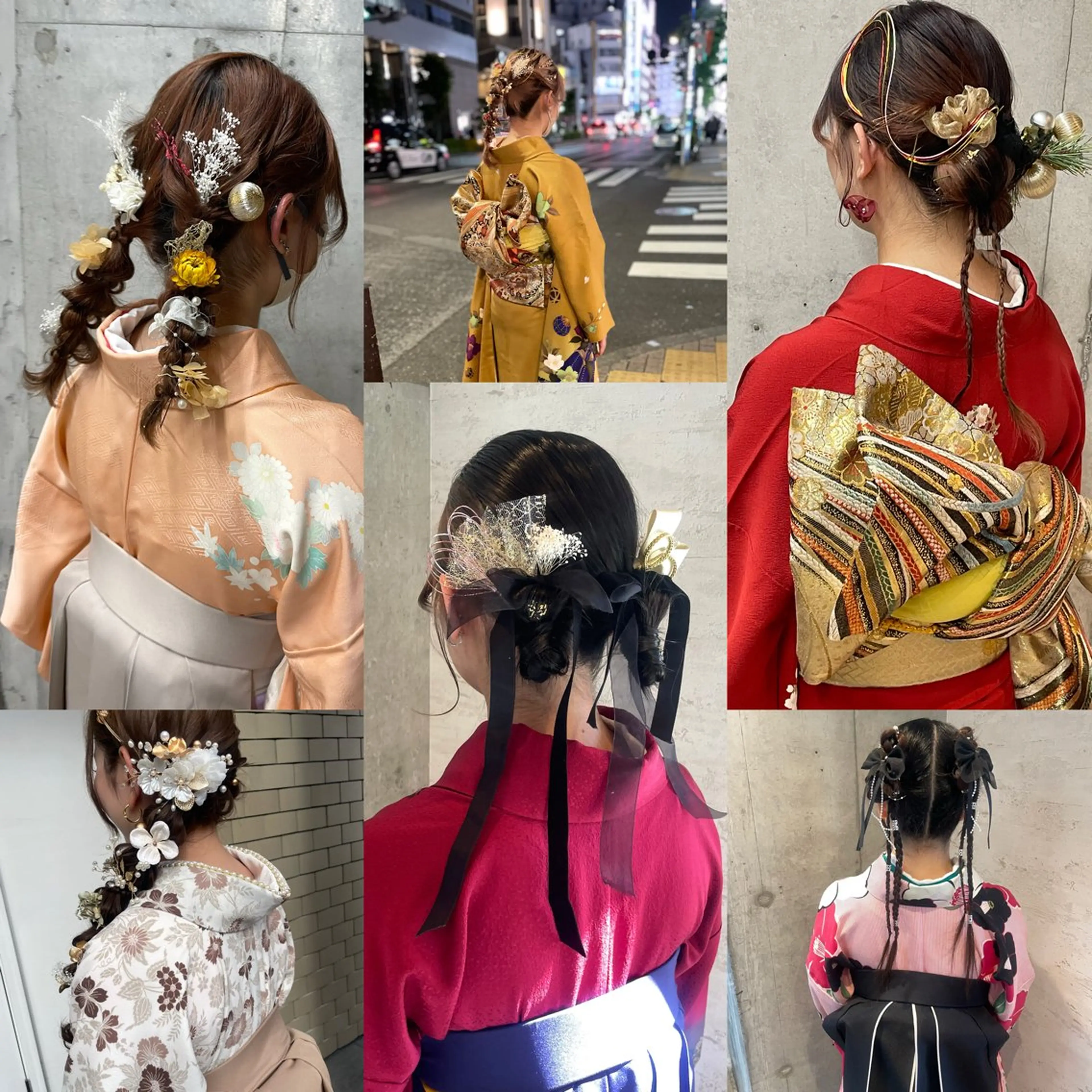 👘【残り1枠】《成人式3:00〜早朝料金込み》振袖着付け&ヘアセット💐120分(目安時間)の写真