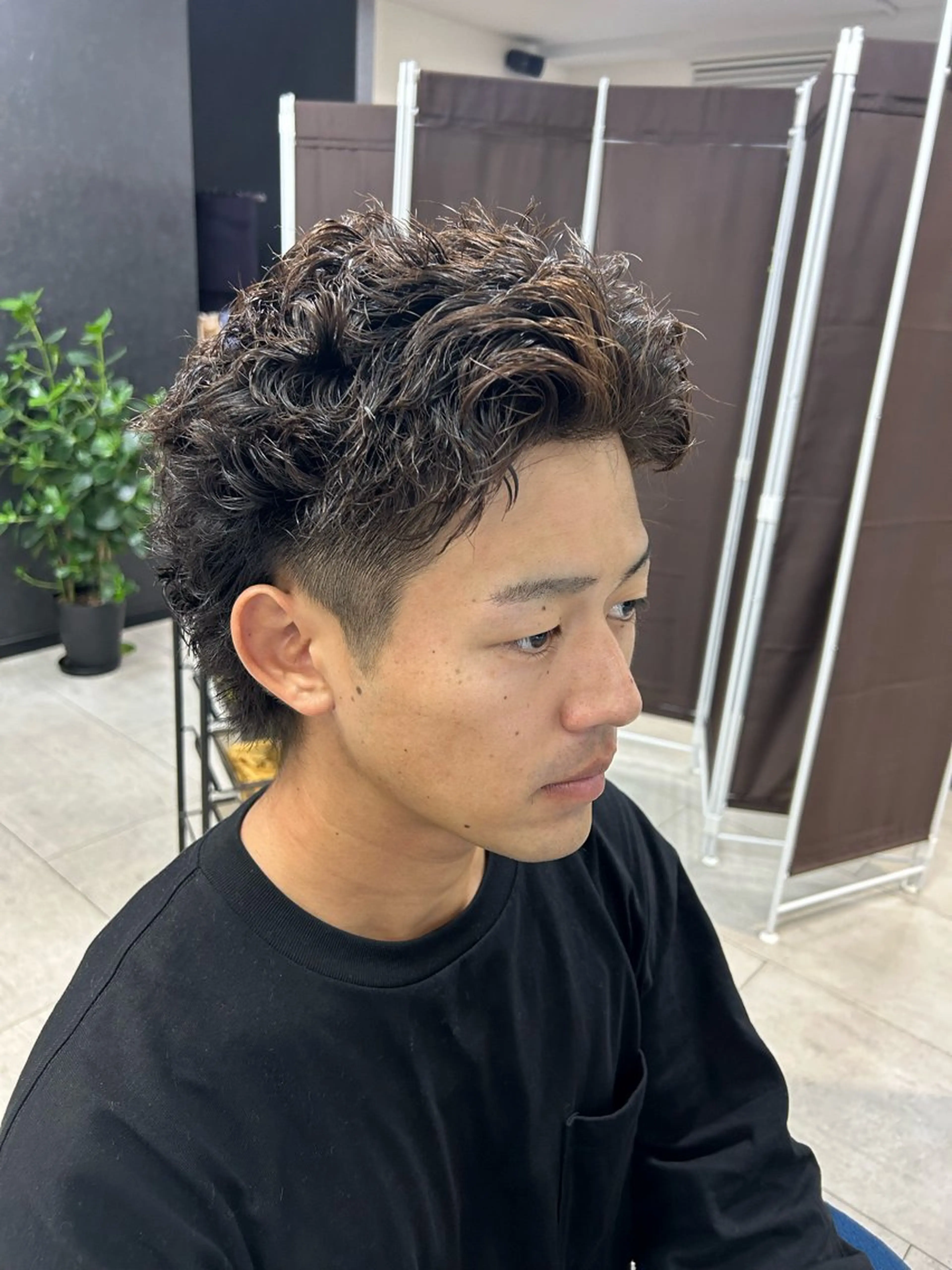 ショート パーマ メンズ メンズパーマ スパイキーショート ショートヘア 湘南メンズパーマ / タカシマダイスケのヘアスタイル