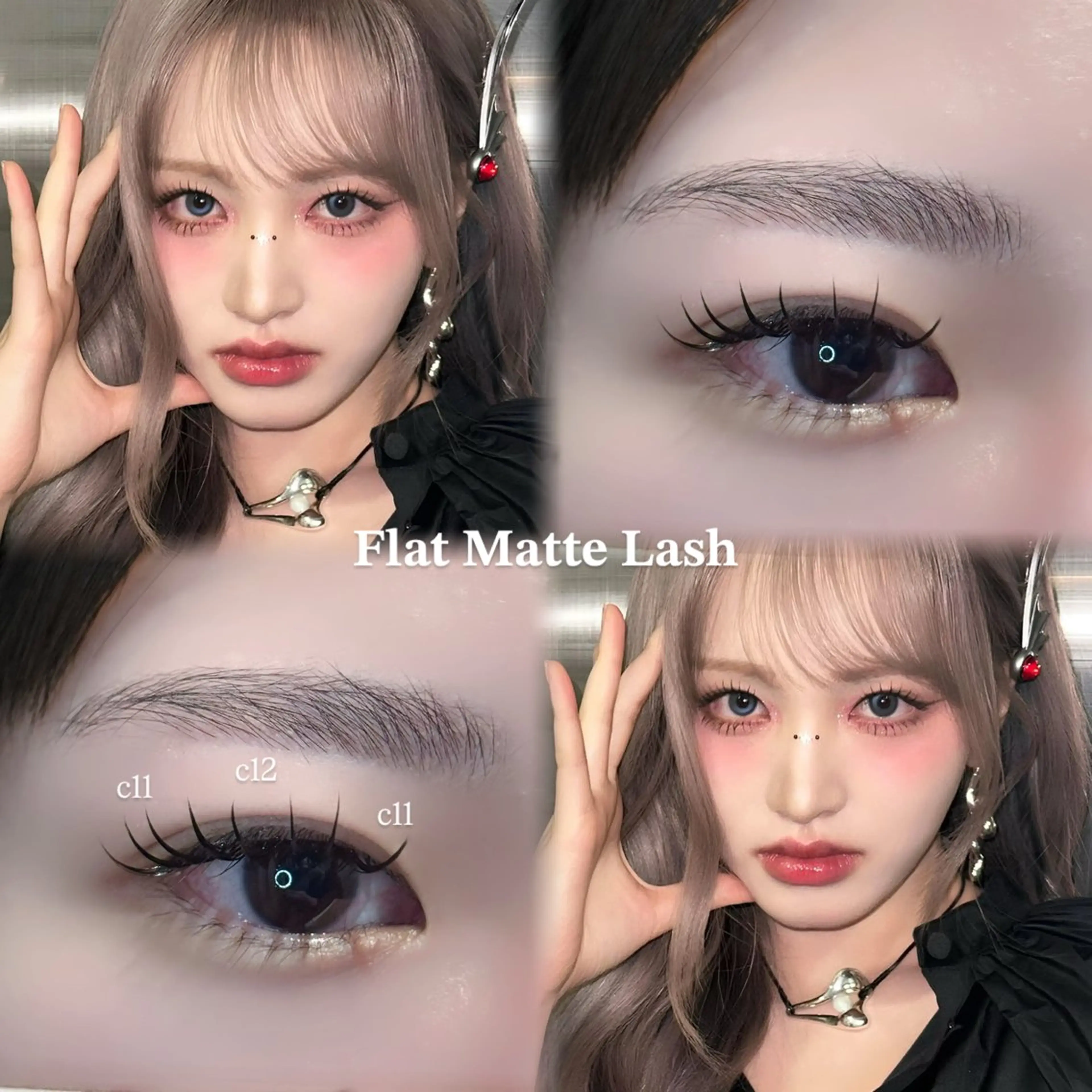 マツエク・マツパ マツエク Eye Lash Salon Vivi所属・Vivi 岡崎 / azusa🩶のマツエク・マツパデザイン