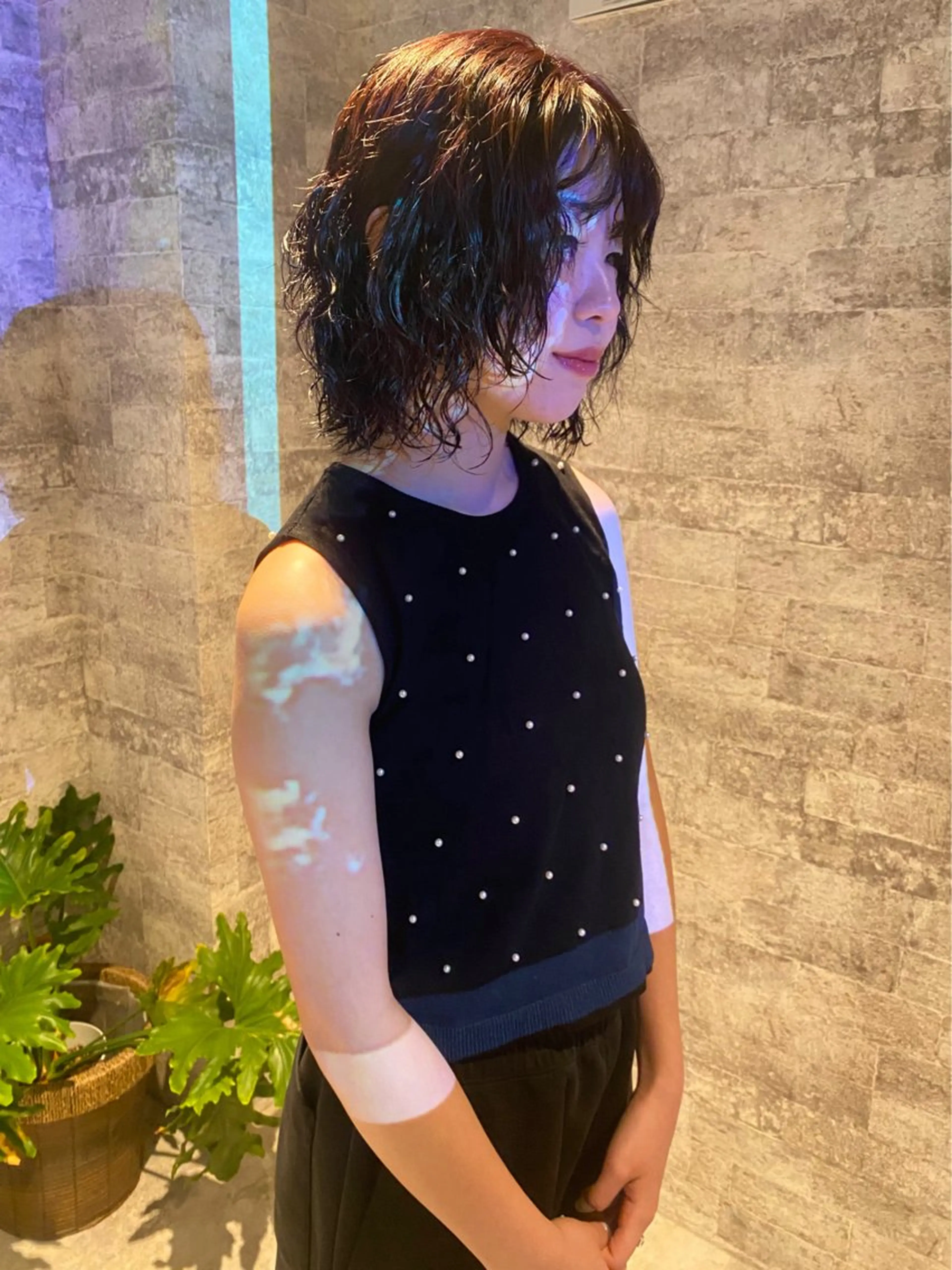 ショート カラー パーマ 似合わせカット カット ヘアカラー パーマ トリートメント mai / linoah˚✧のヘアスタイル