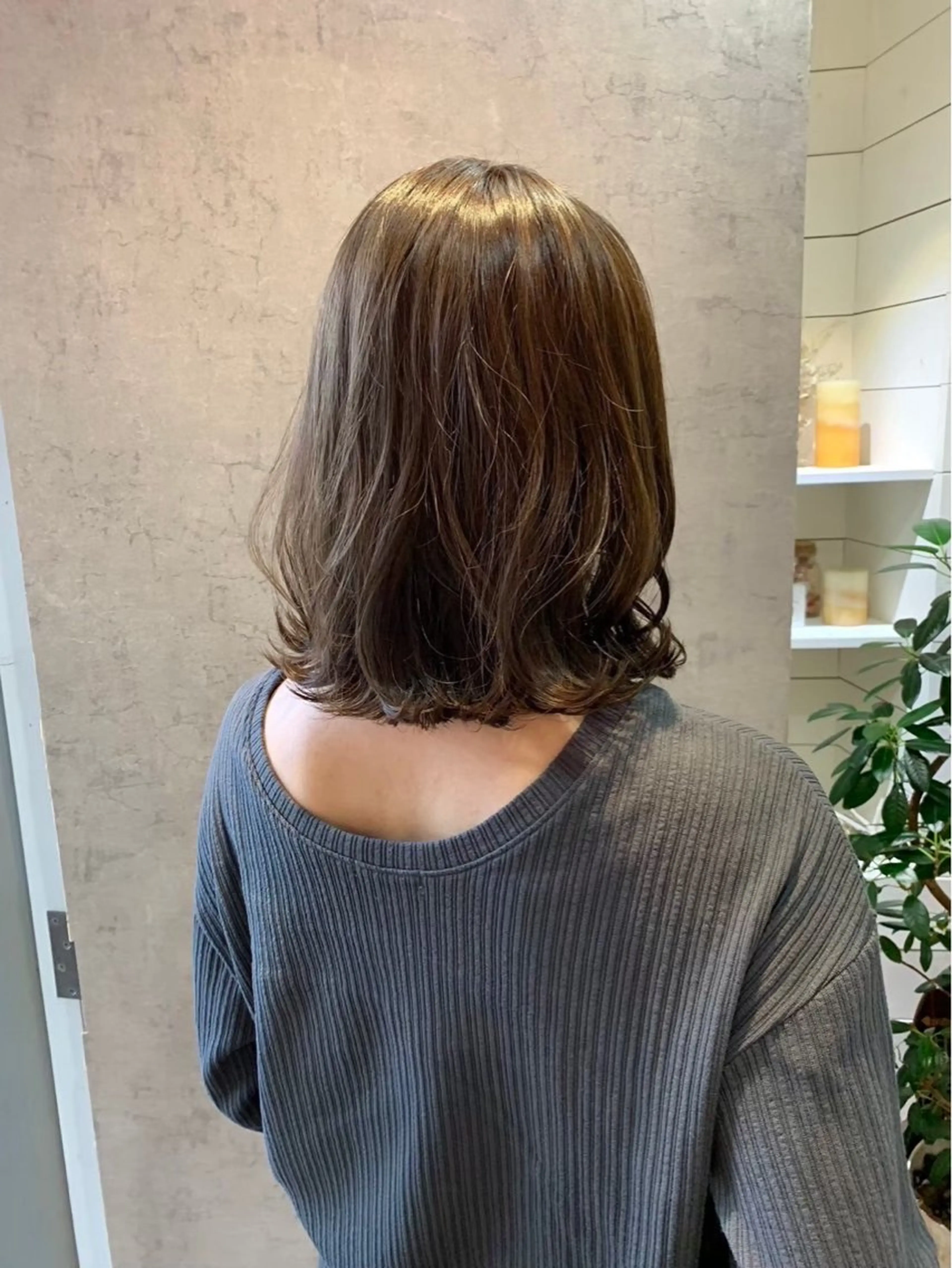 ミディアム カラー ヘアカラー 🫧似合わせカット 🫧tomo/銀座のヘアスタイル