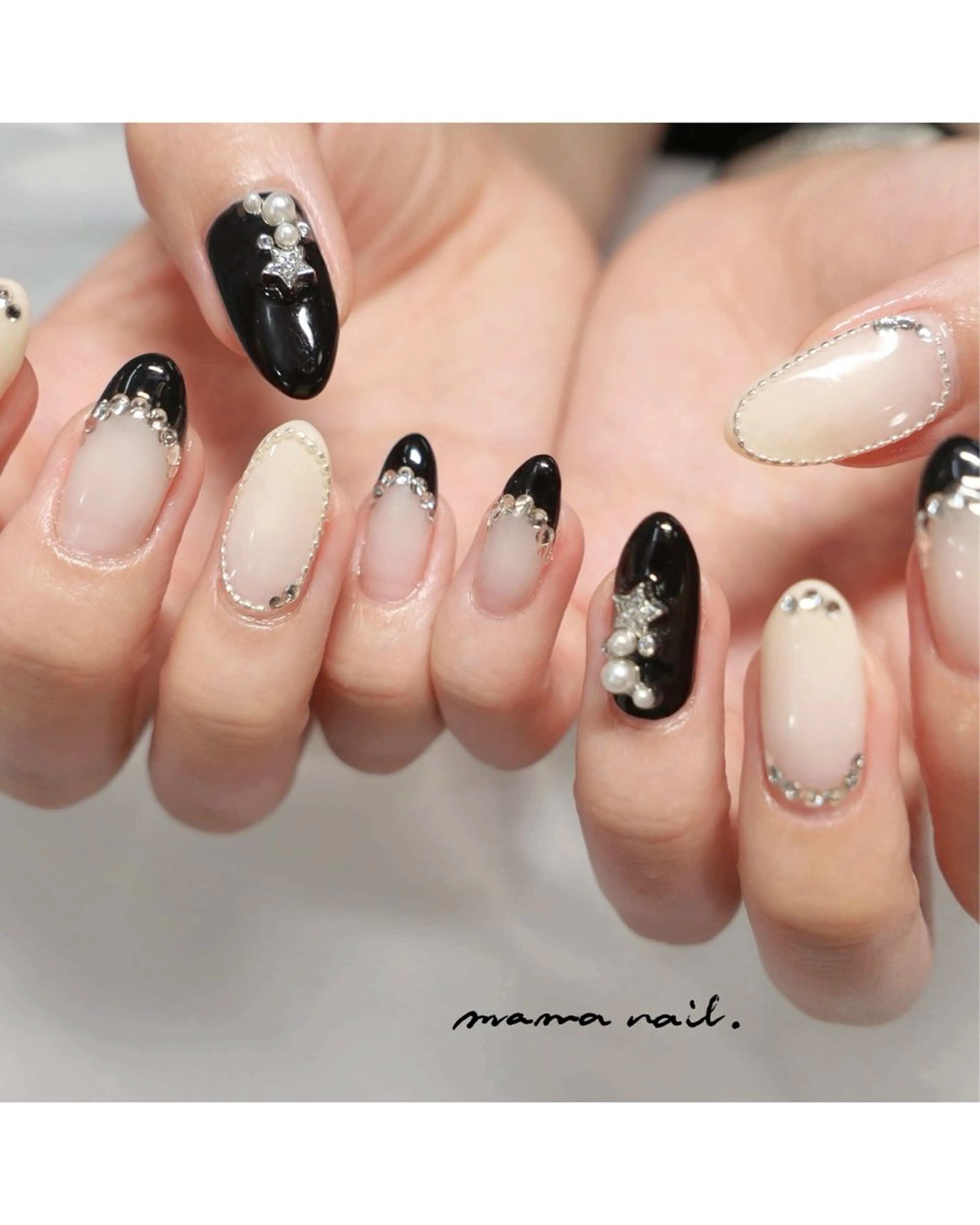 ネイル シンプルネイル ネイルサロン mama nailのネイルデザイン