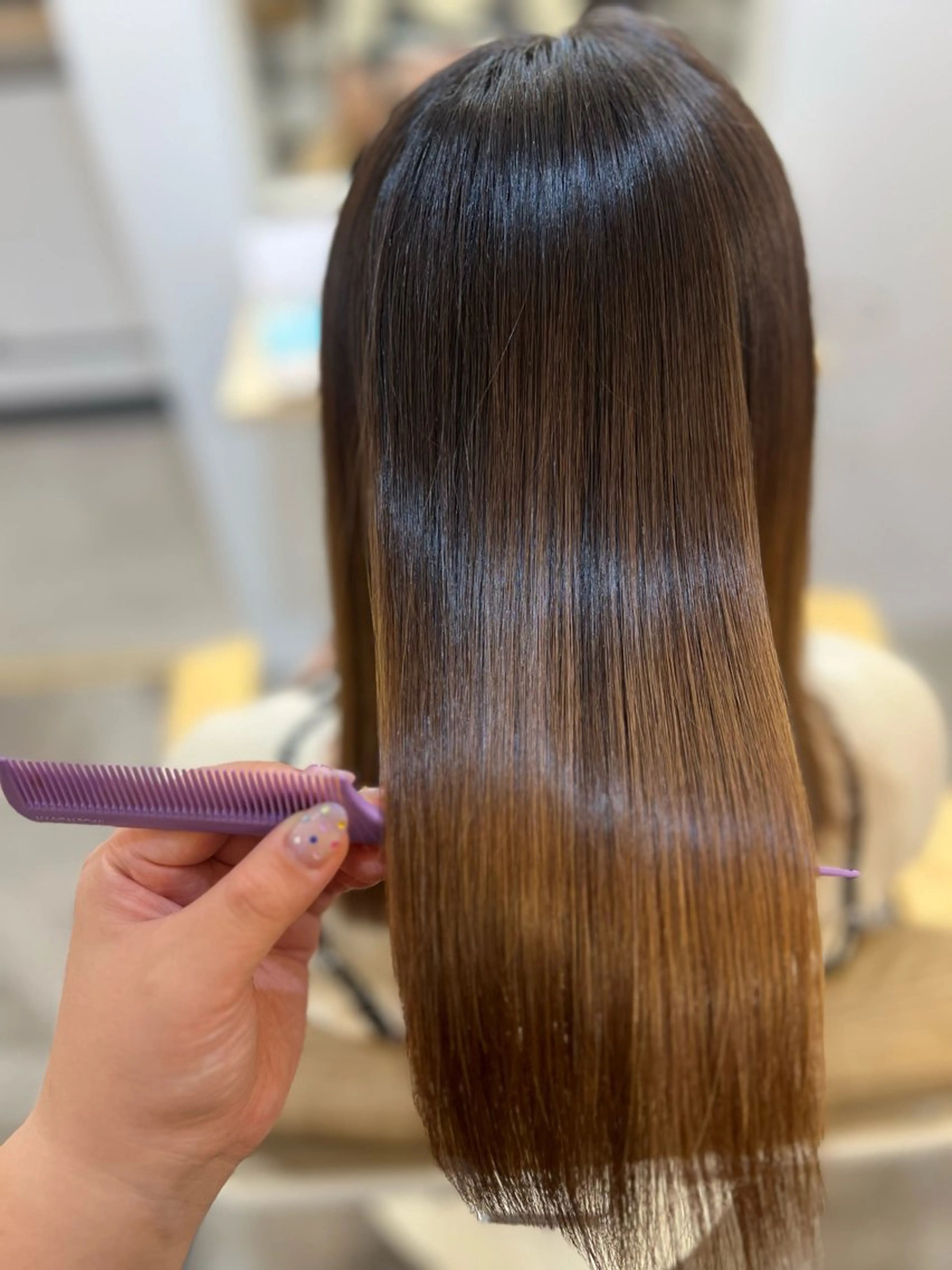 ミディアム 髪質改善 髪質改善&トリートメント Loops鷺沼店所属・🌷髪質改善/ 落合 咲弥🌷のヘアスタイル