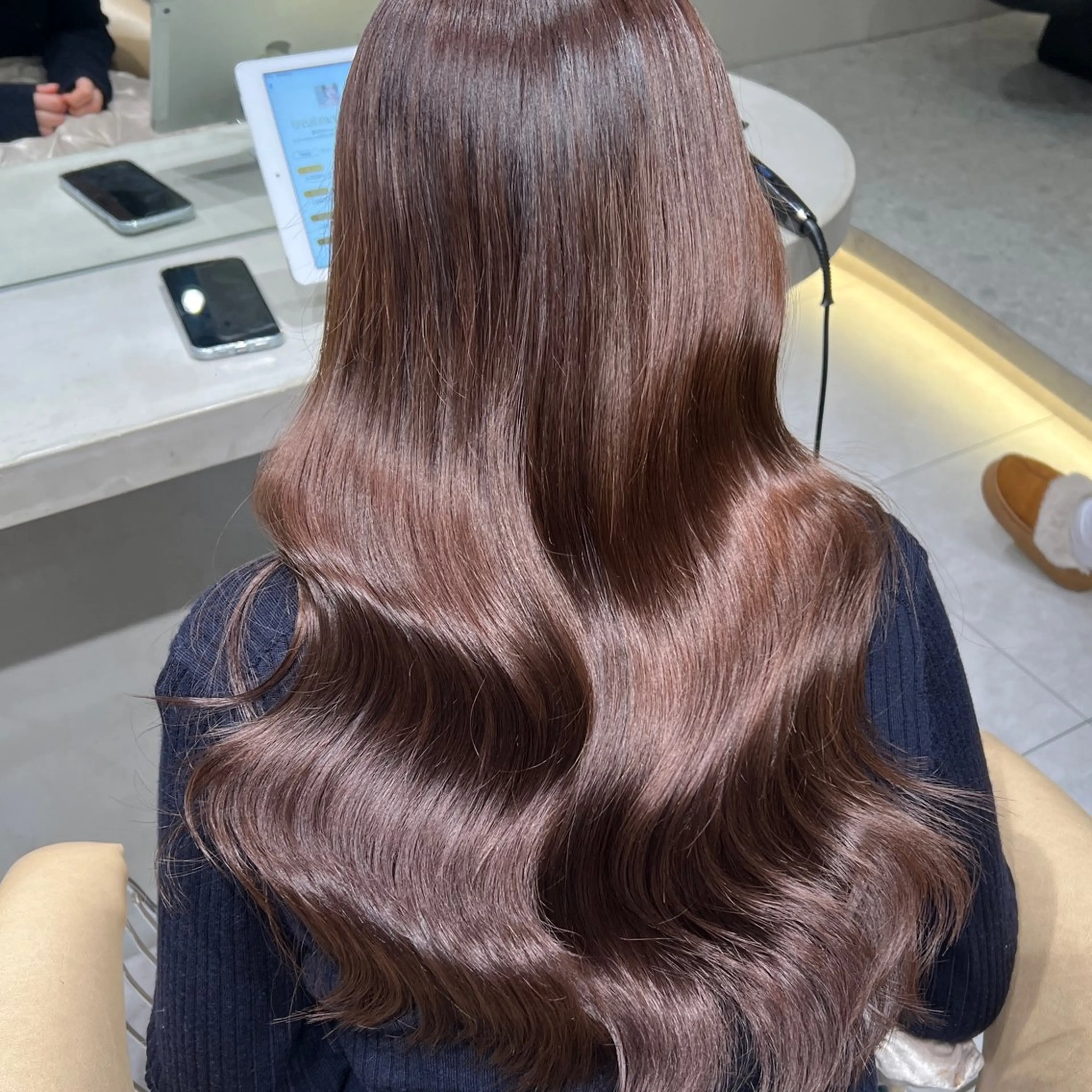 💖ミニモ限定価格カット💖+ブリーチ無しダブルカラー+4ステップトリートメント✨¥23,480→¥22,480💕の写真