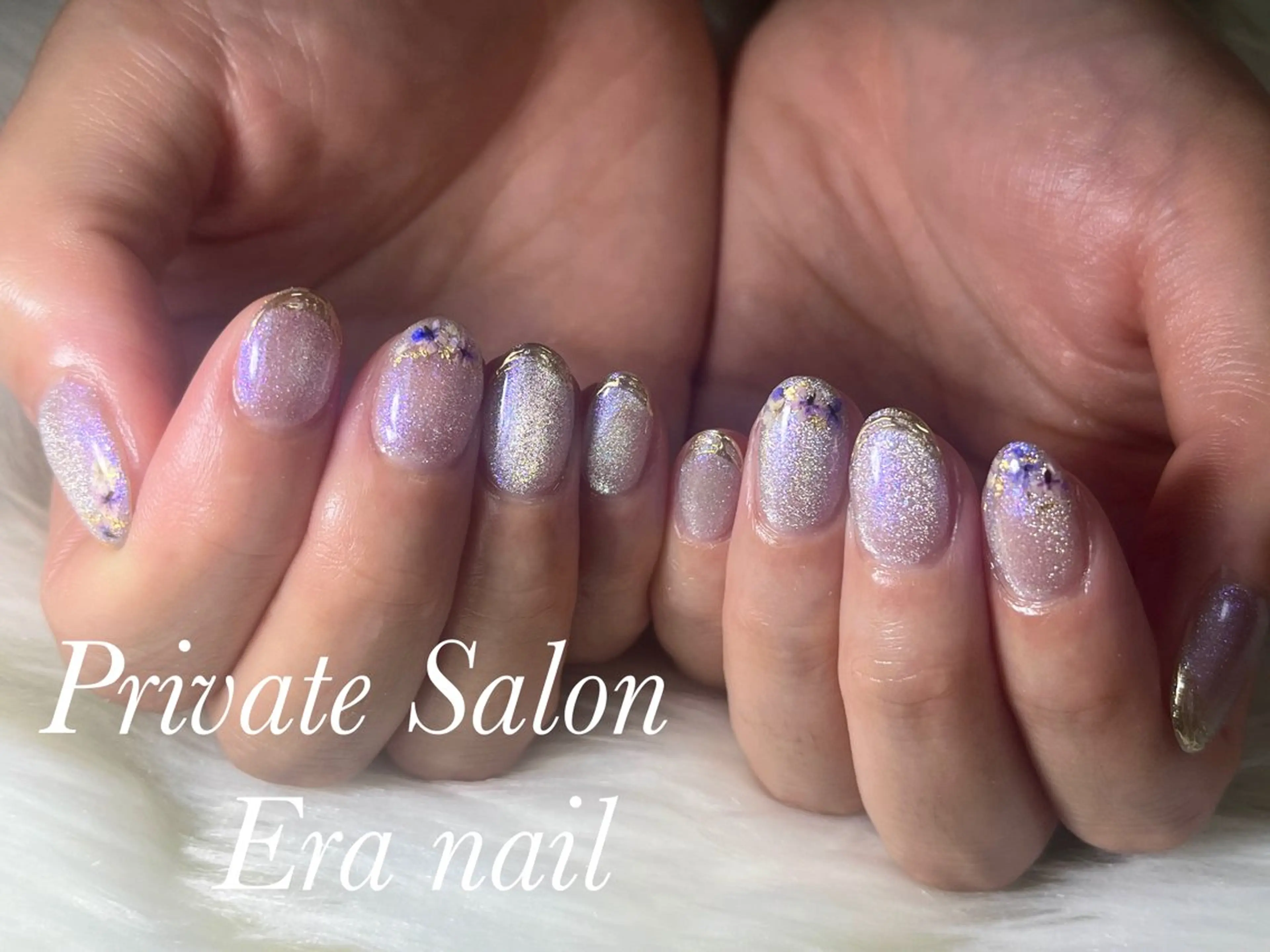 ネイル フレンチネイル マグネットネイル Era nailのネイルデザイン