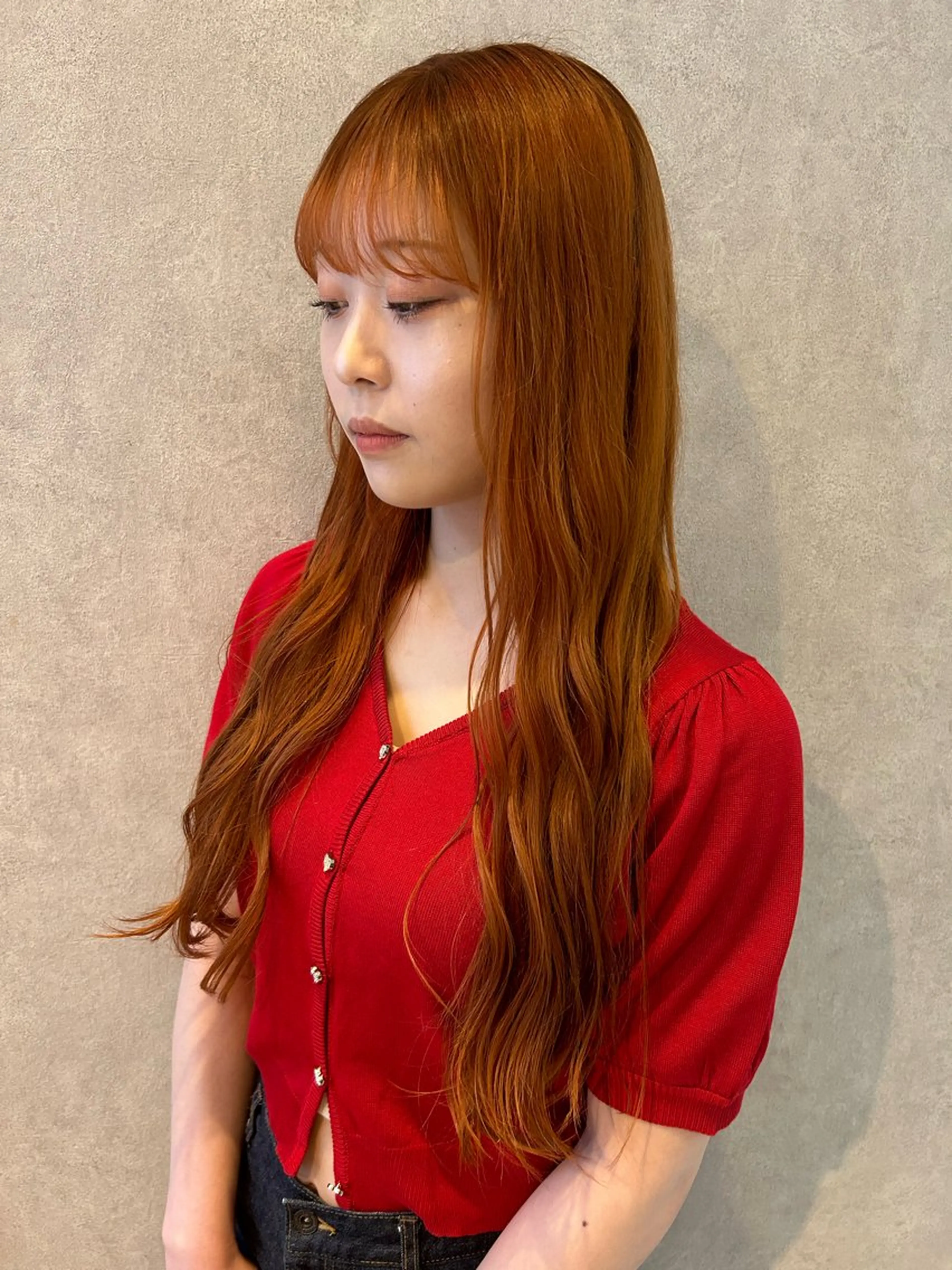 カラー Zina熊本 /花菜のヘアスタイル