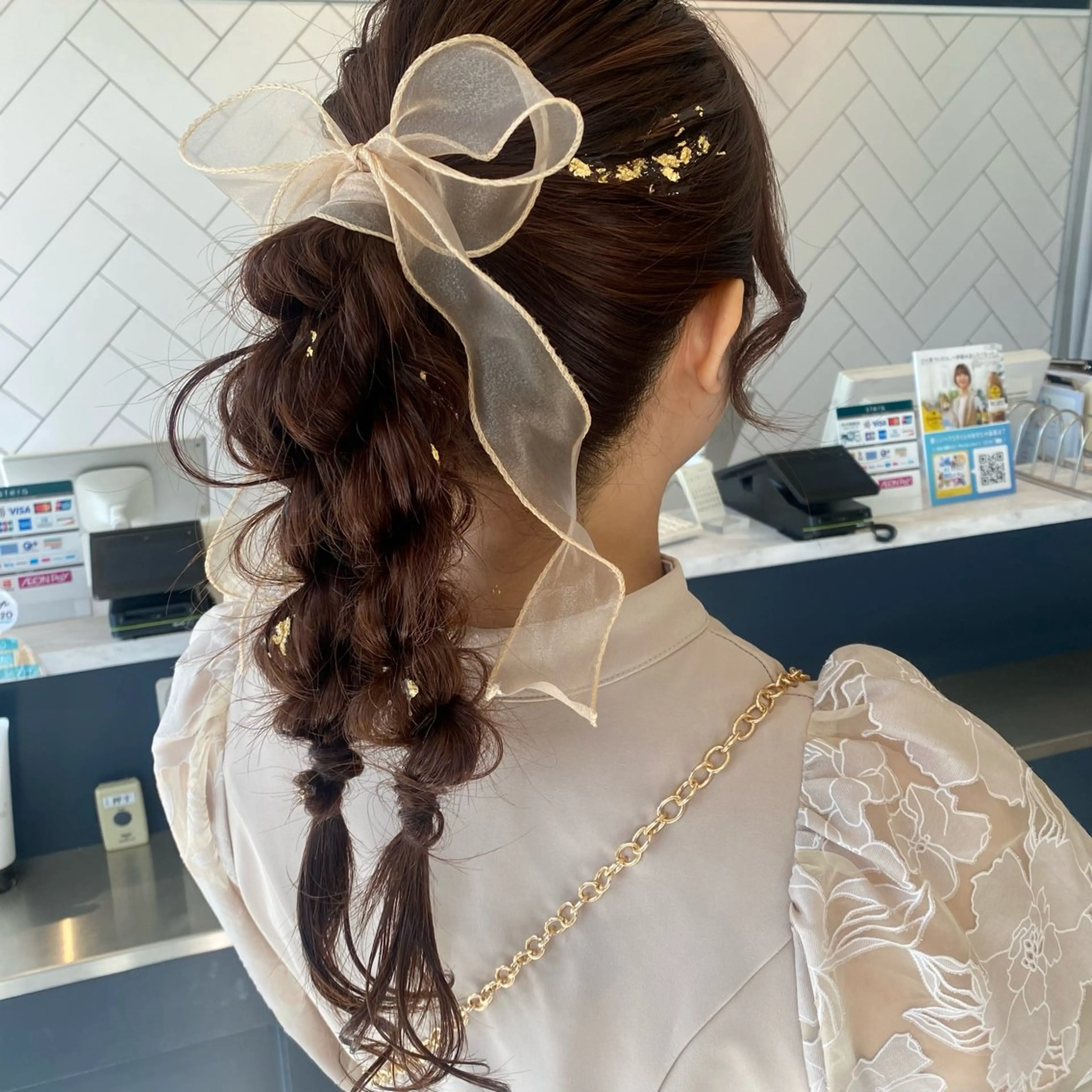 ロング ヘアアレンジ 久保田 茜のヘアスタイル