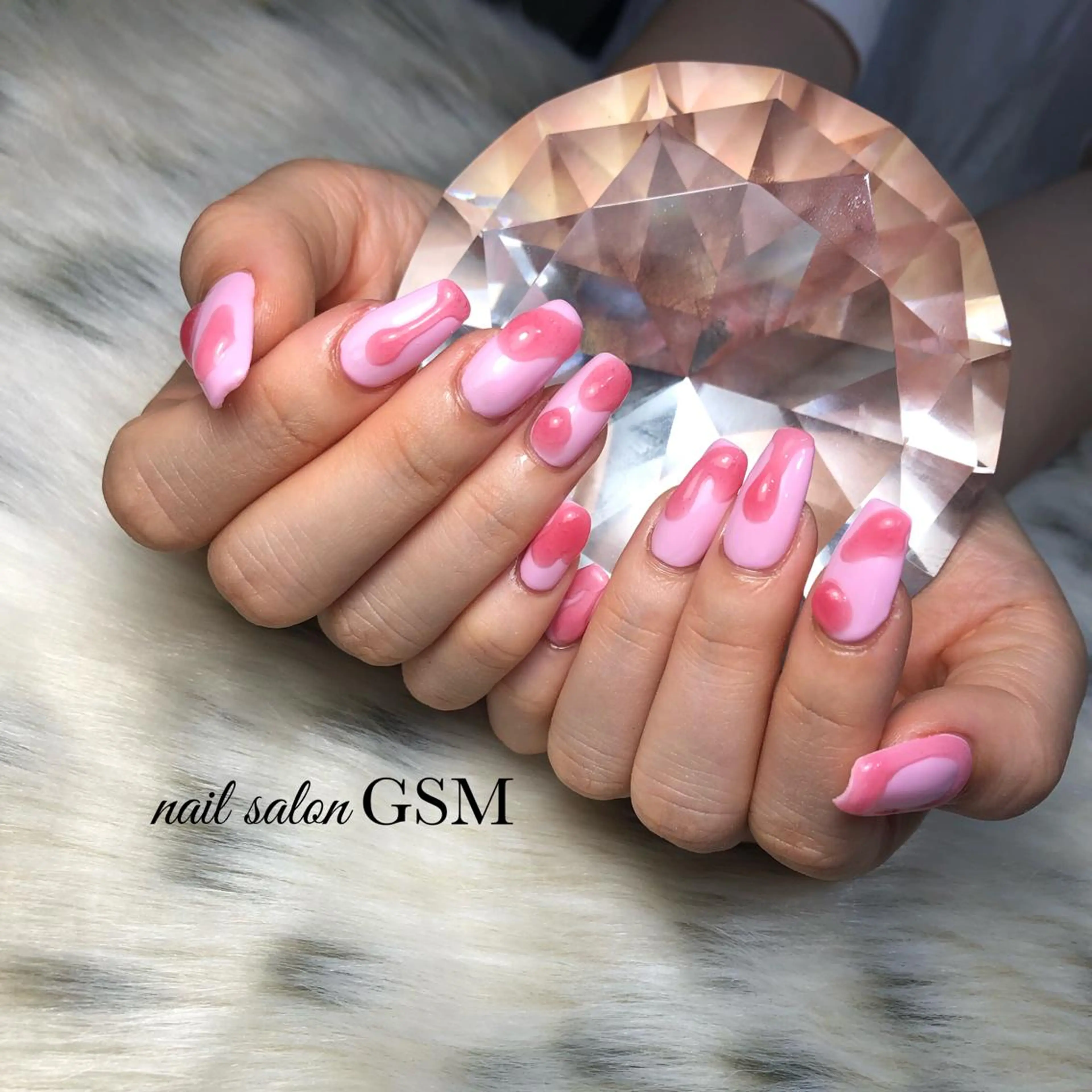 ネイル スカルプネイル ハンドネイル nail salon GSMのネイルデザイン