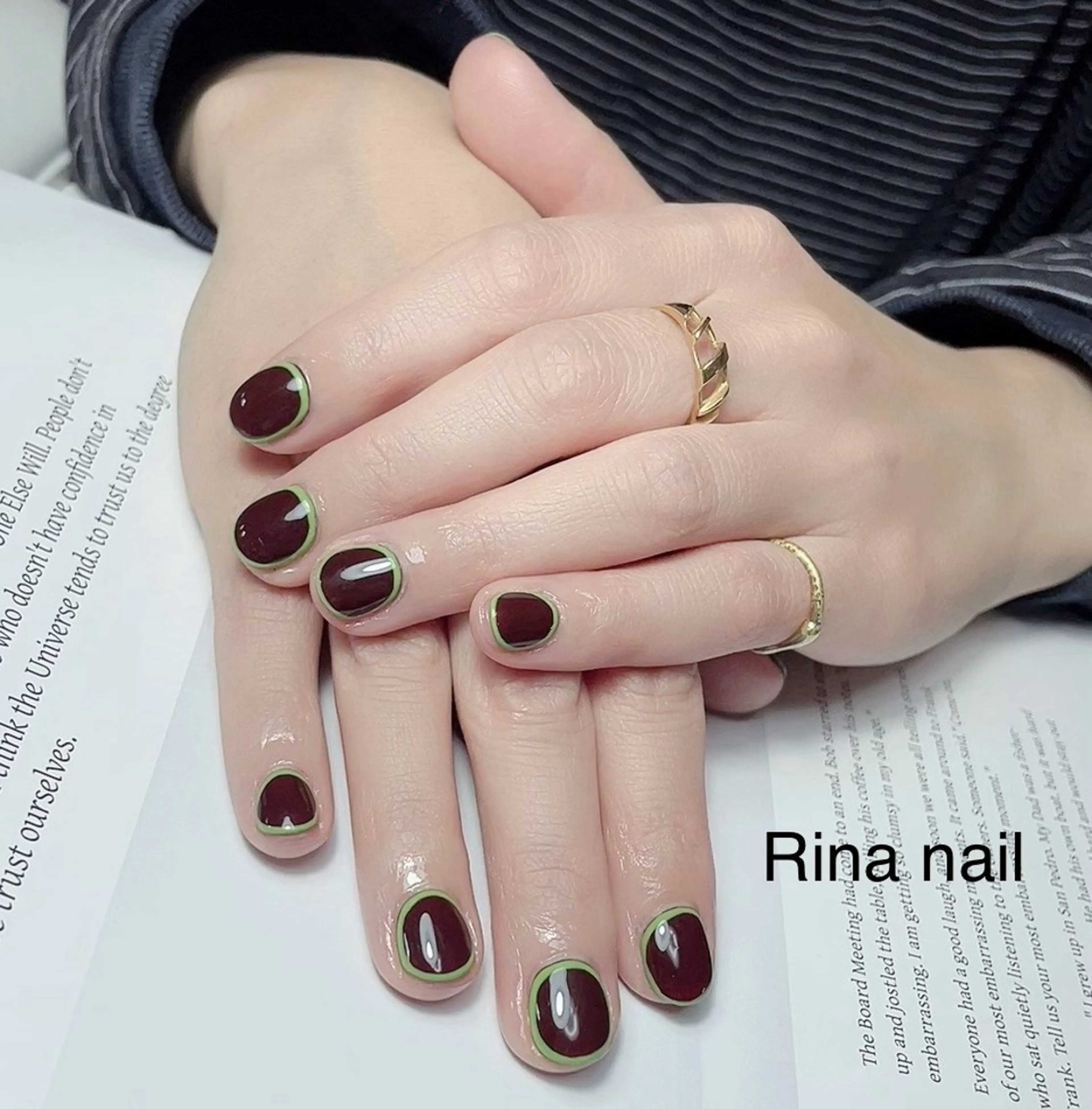 ネイル ハンドネイル リナネイルサロン 松戸八柱所属・リナ ネイルサロンのネイルデザイン