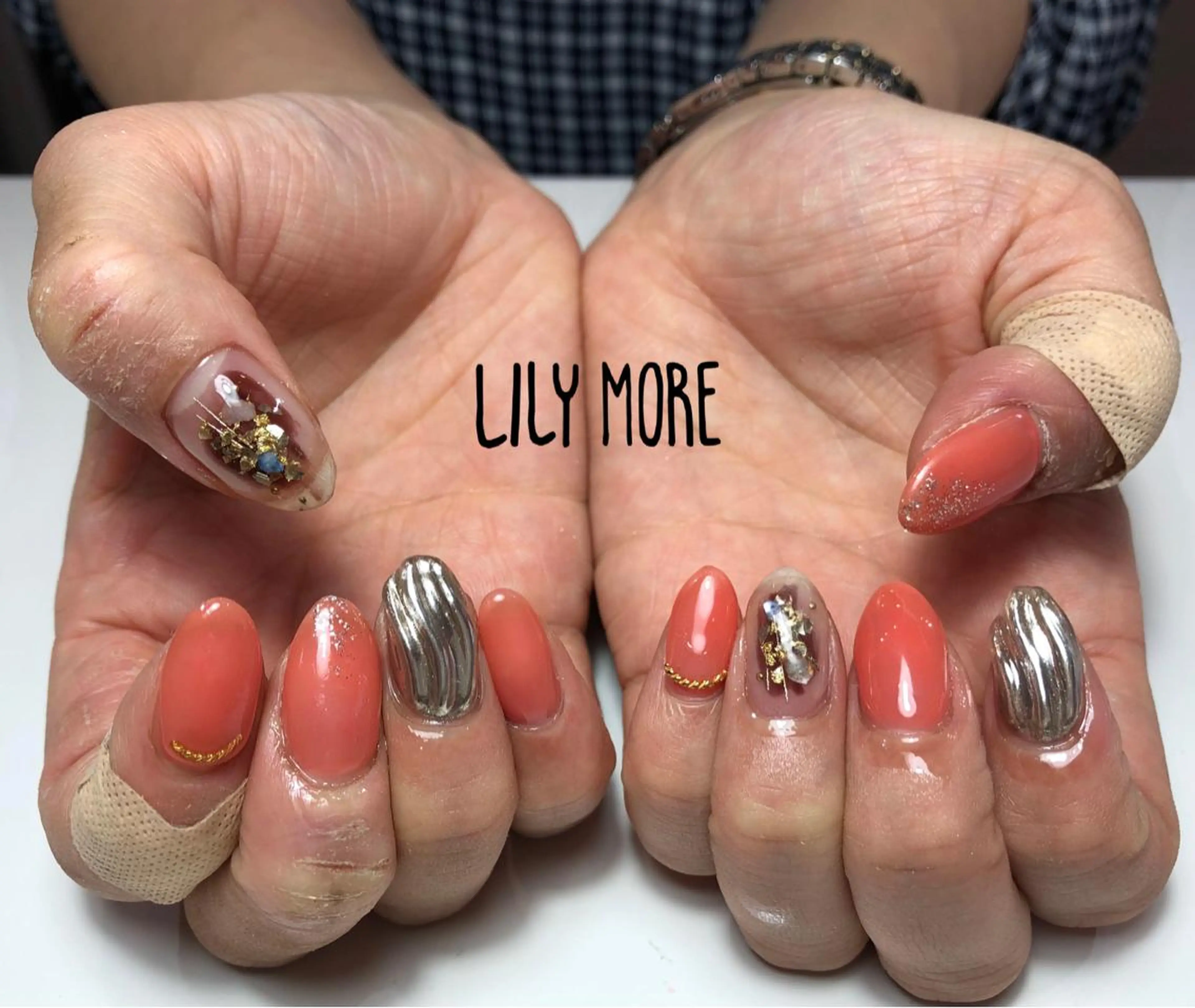 ネイル ニュアンスネイル Lily closetのネイルデザイン