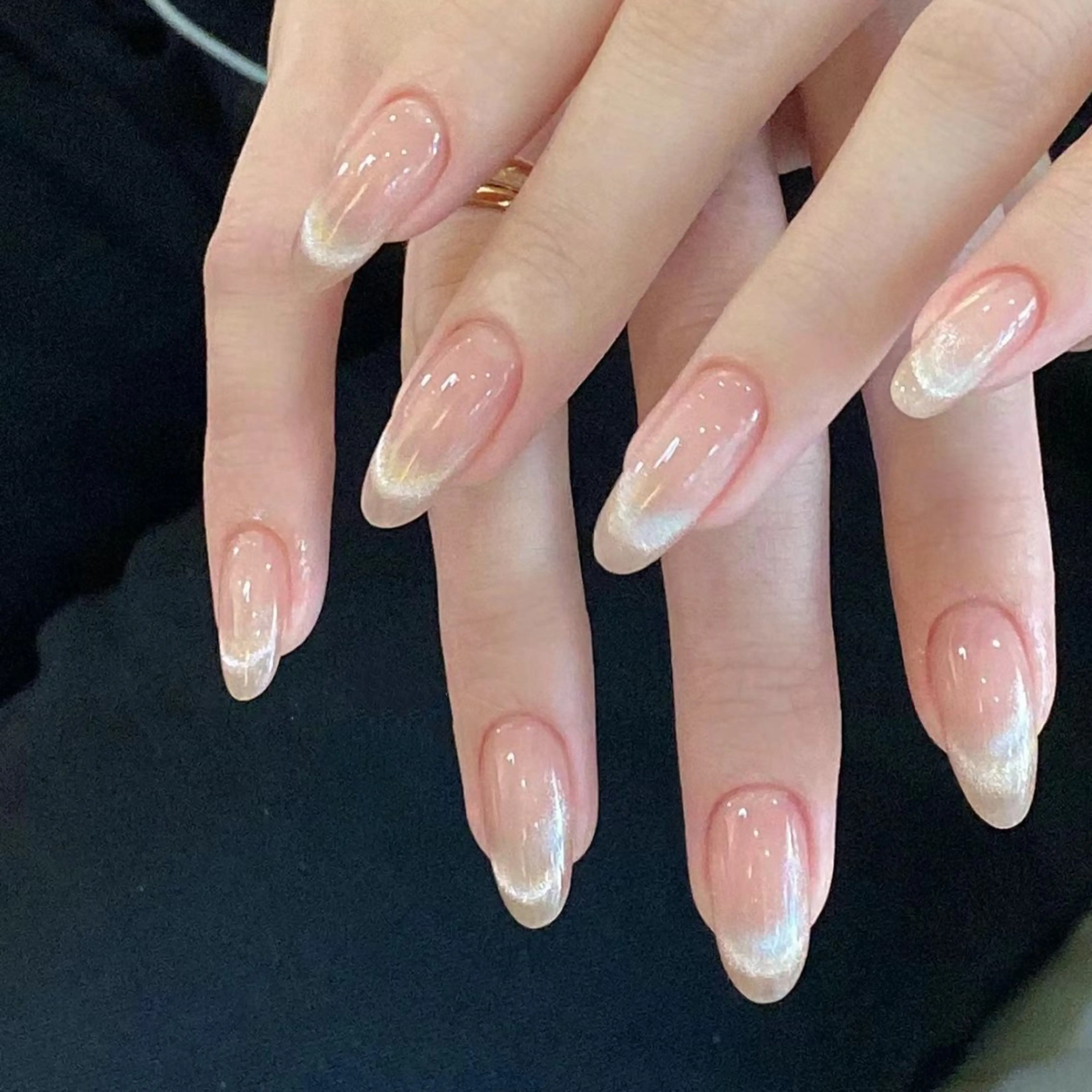 💅ラメ／ワンカラー／マグネット🧲グラデーションネイルの写真