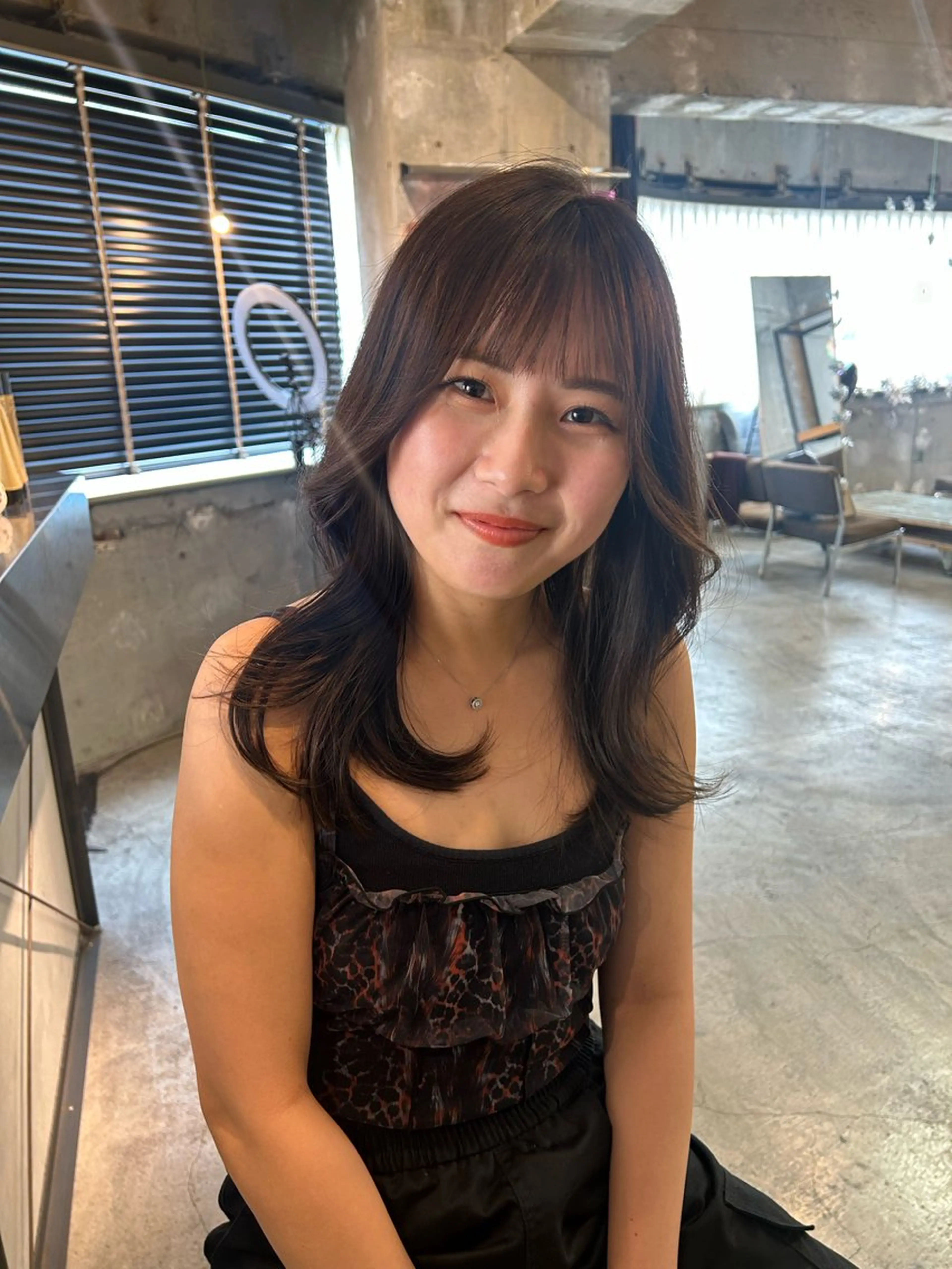 セミロング カラー ヘアカラー トリートメント ショートカット募集中 /NAGISAのヘアスタイル