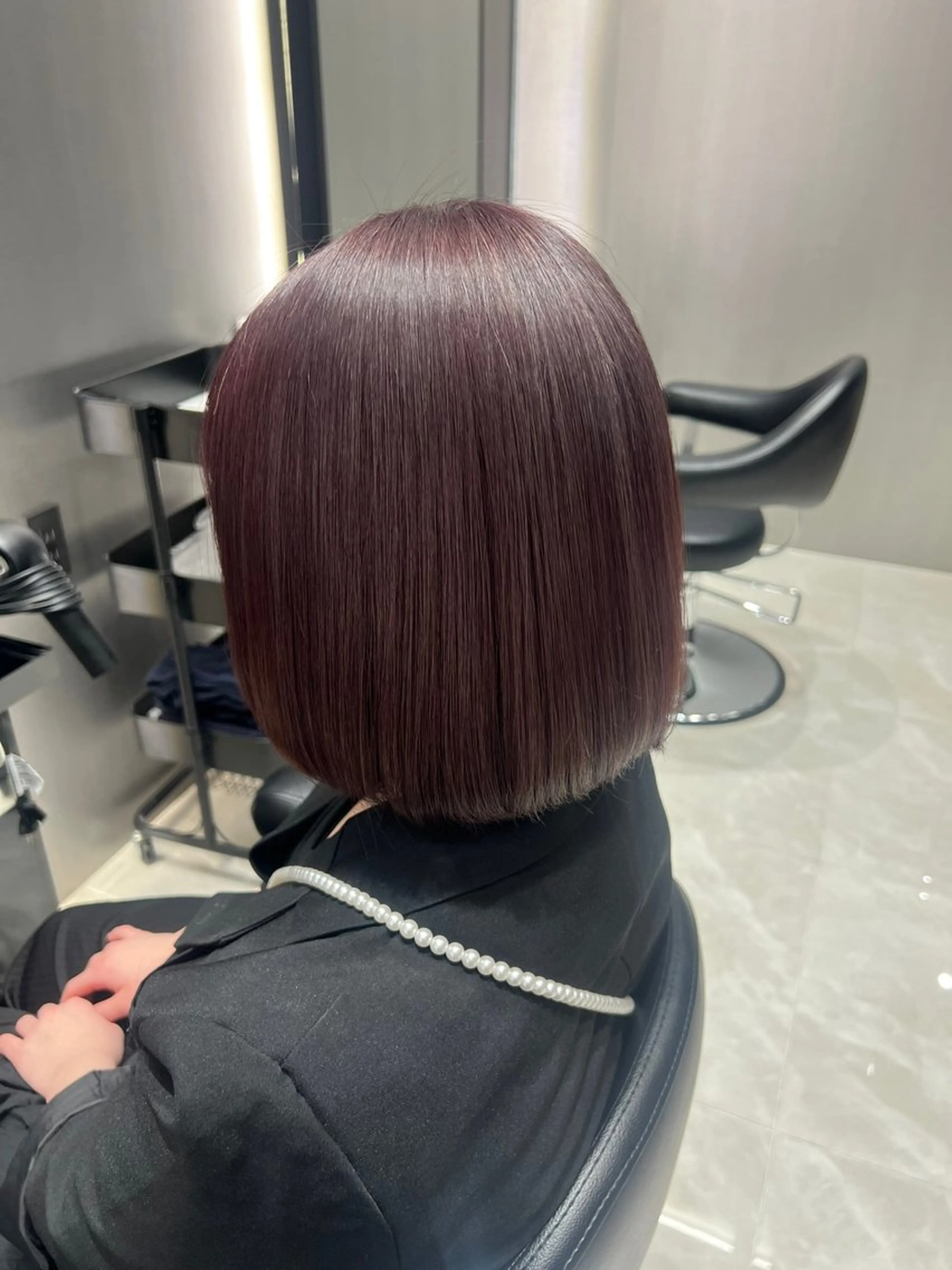 ショート ハルキミナトジャパン横浜所属・美髪矯正/髪質改善 /艶髪/千田理名🪞のヘアスタイル