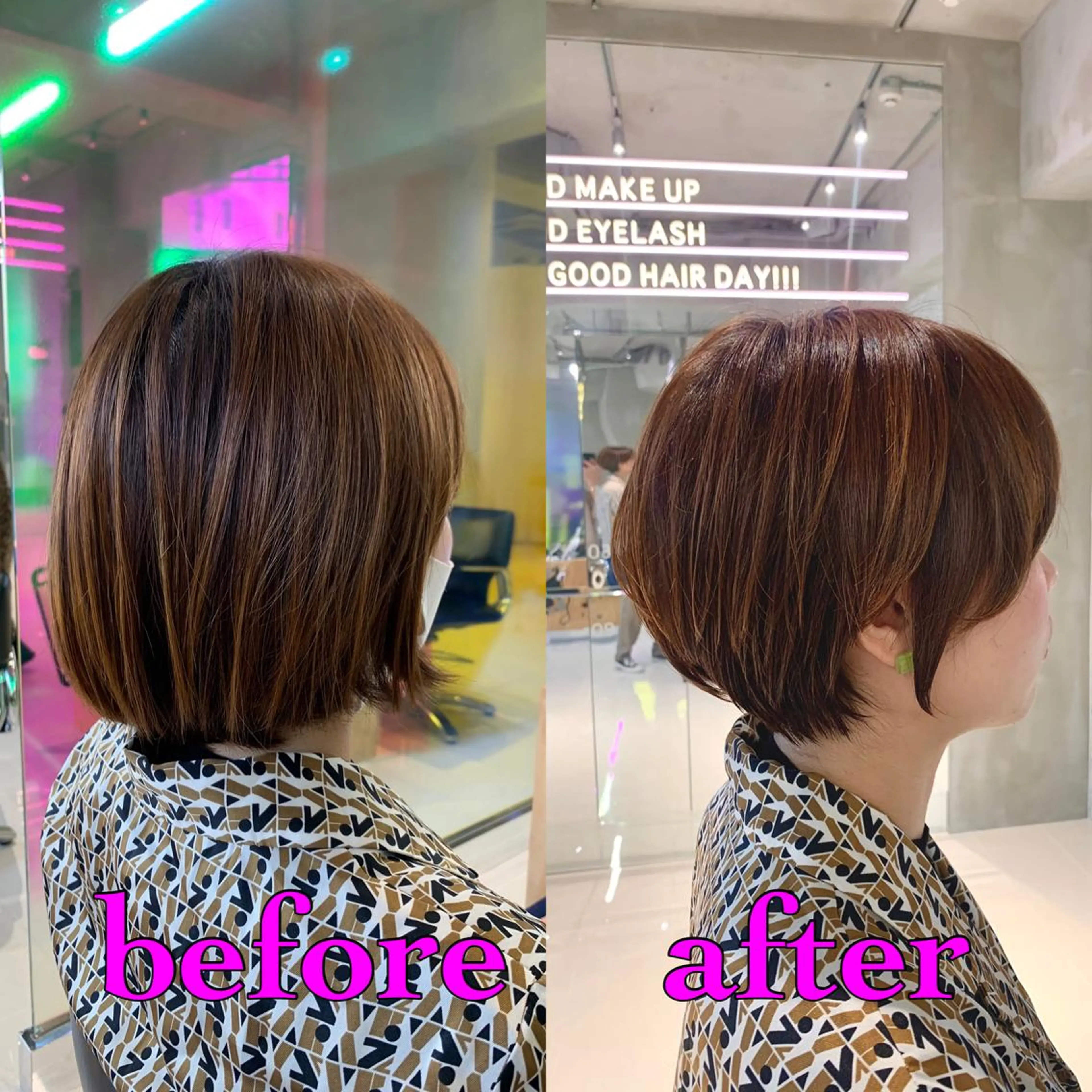 ショート カット ヘアカラー 💫似合わせショート 【代表】茂木のヘアスタイル