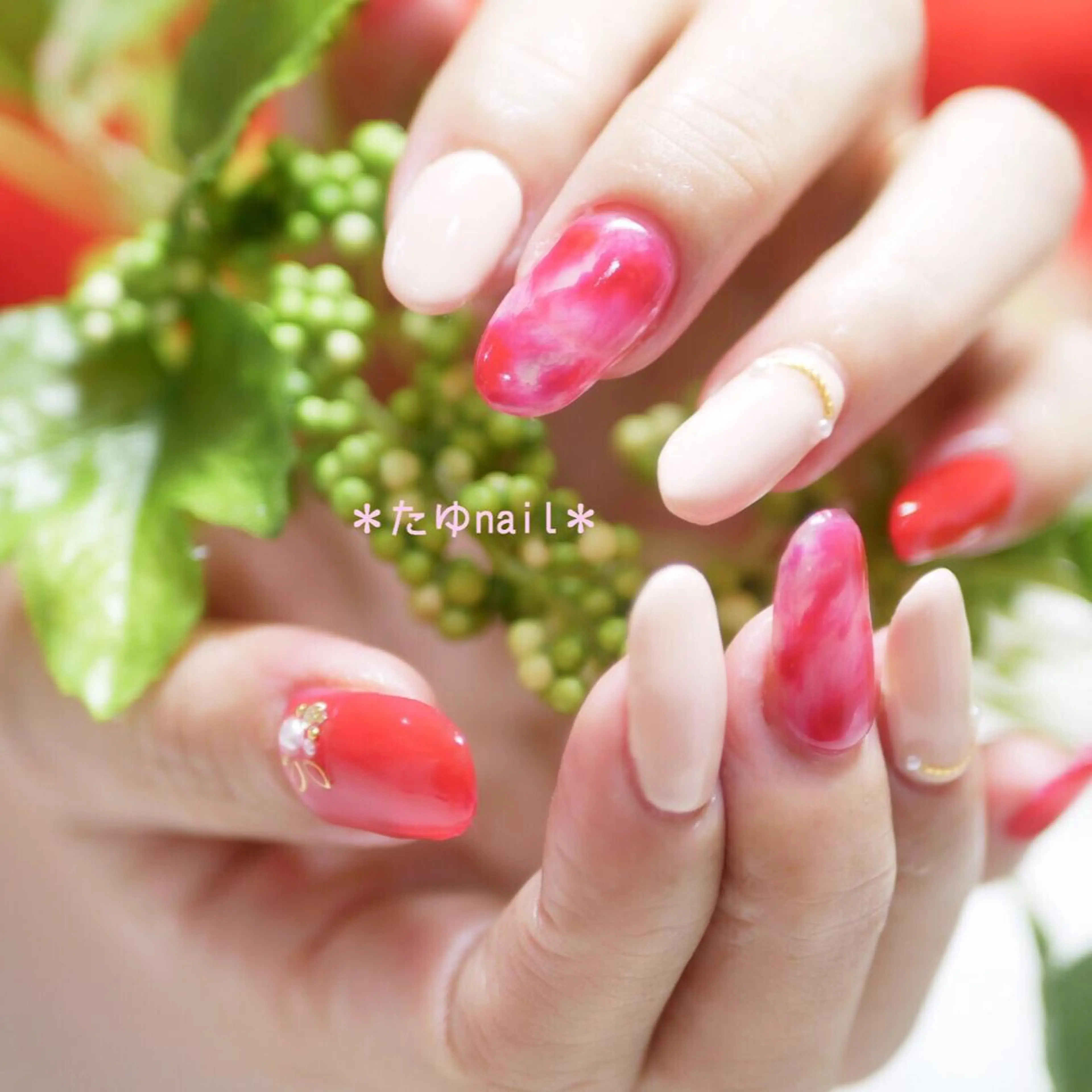 ネイル ネイルサロン・ネイルスクール たゆnail所属・ネイルサロン 【たゆnail】のネイルデザイン