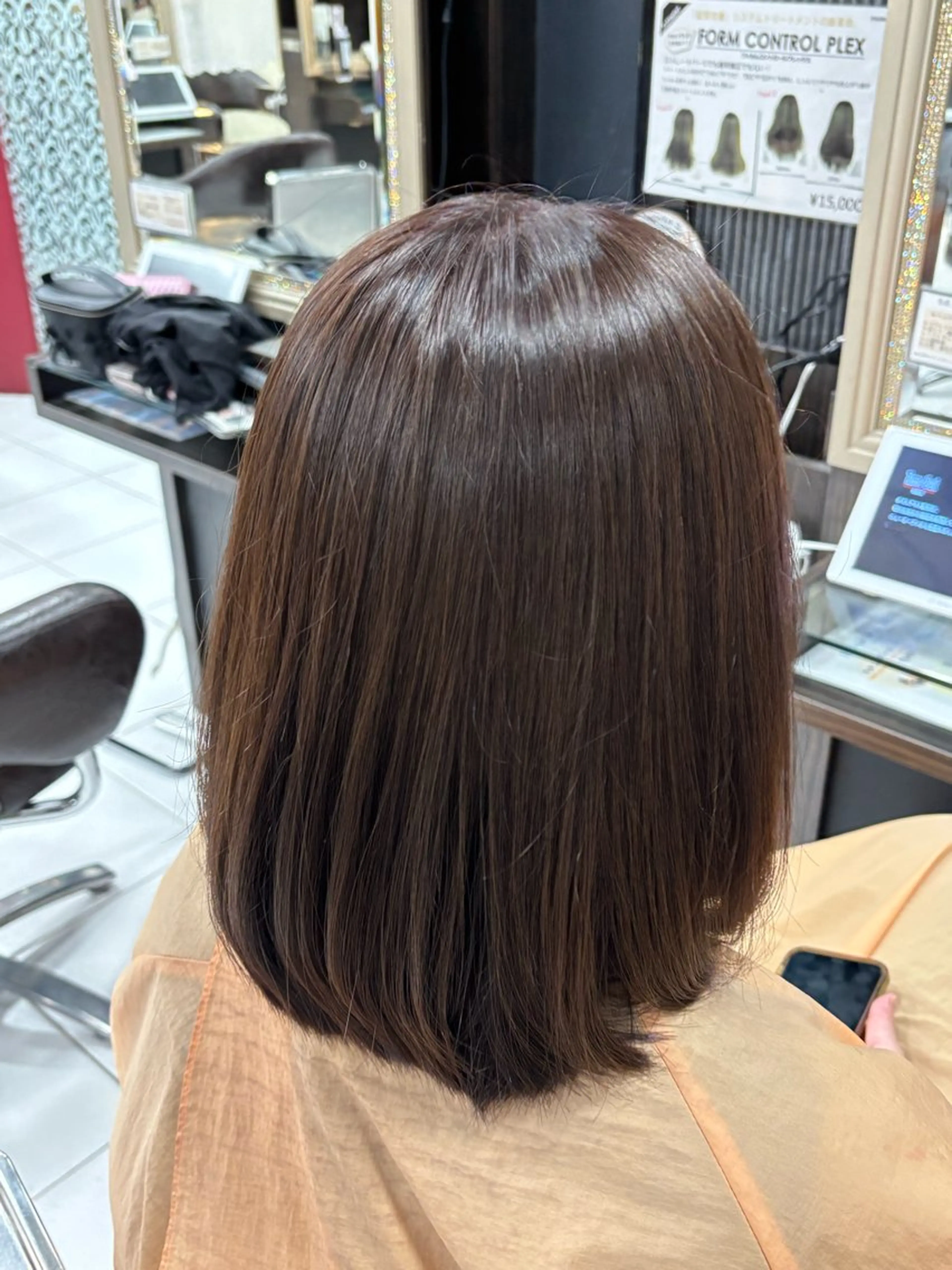 ミディアム カラー ヘアアレンジ カラーモデル募集 ☘️もえな☘️のヘアスタイル