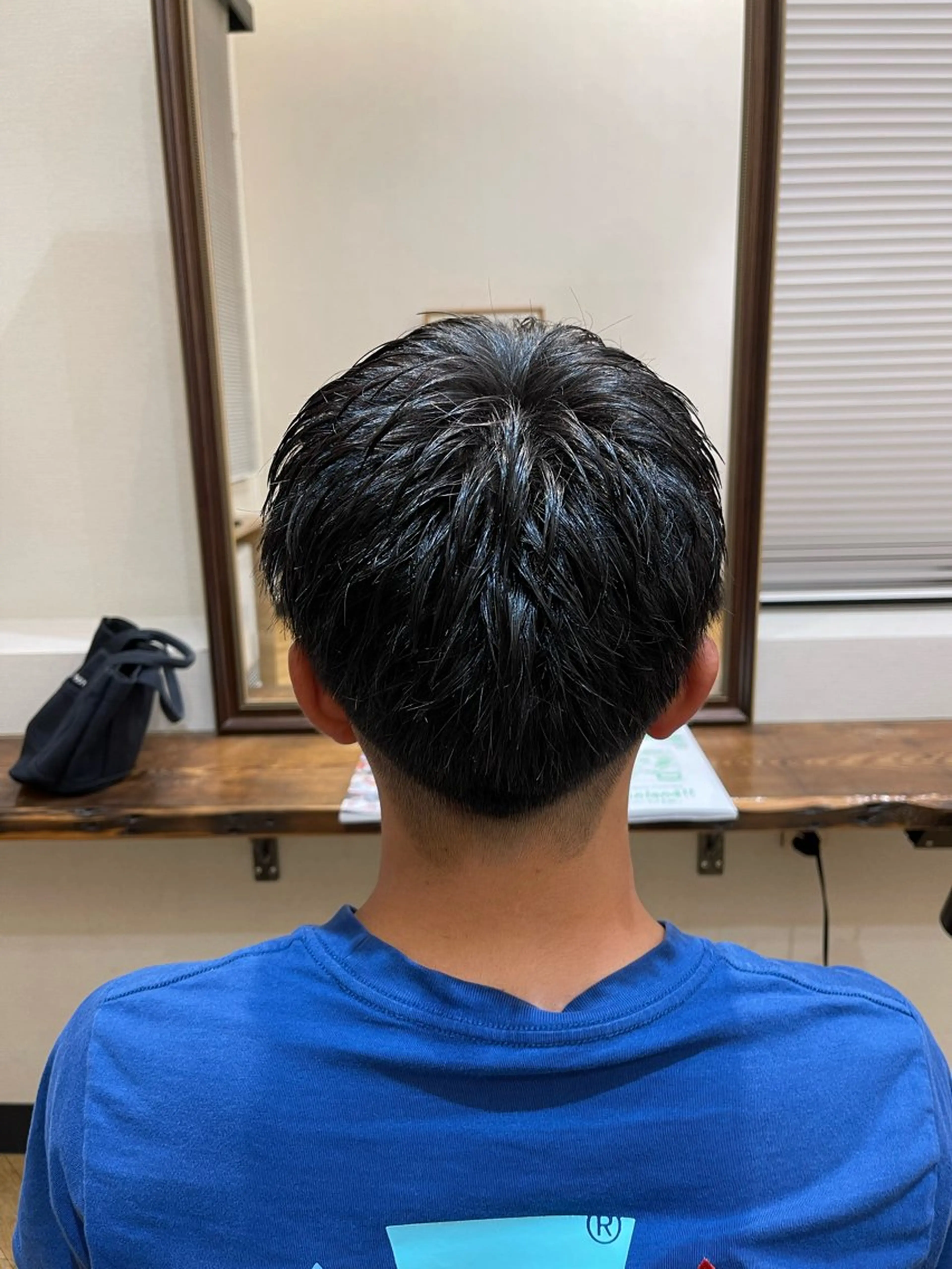 ショート メンズ フェードカット ショートヘア カット Rolen.所属・佐藤 海璃のヘアスタイル