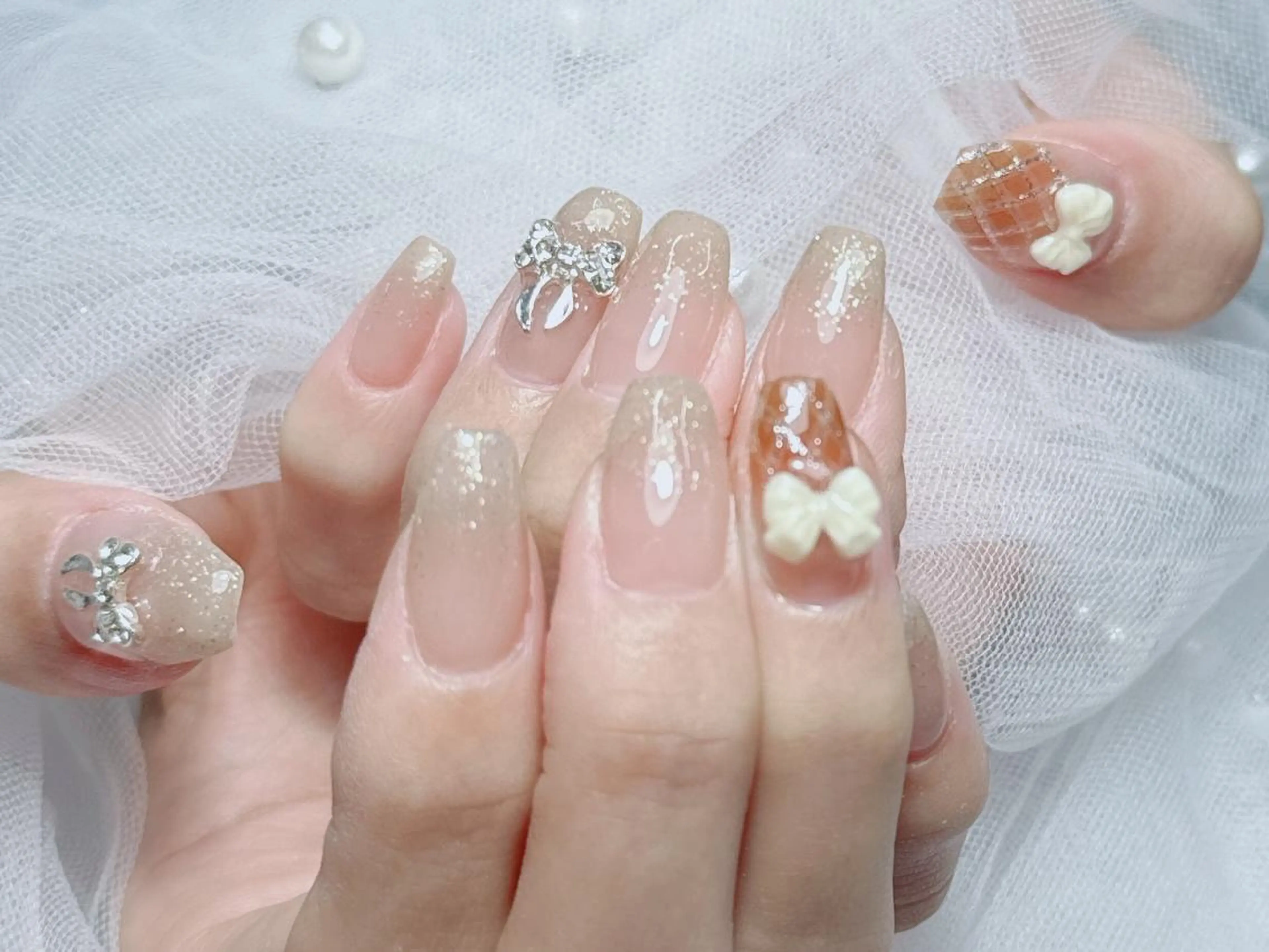 ネイル 持ち込み 日奈子 あゆみのネイルデザイン