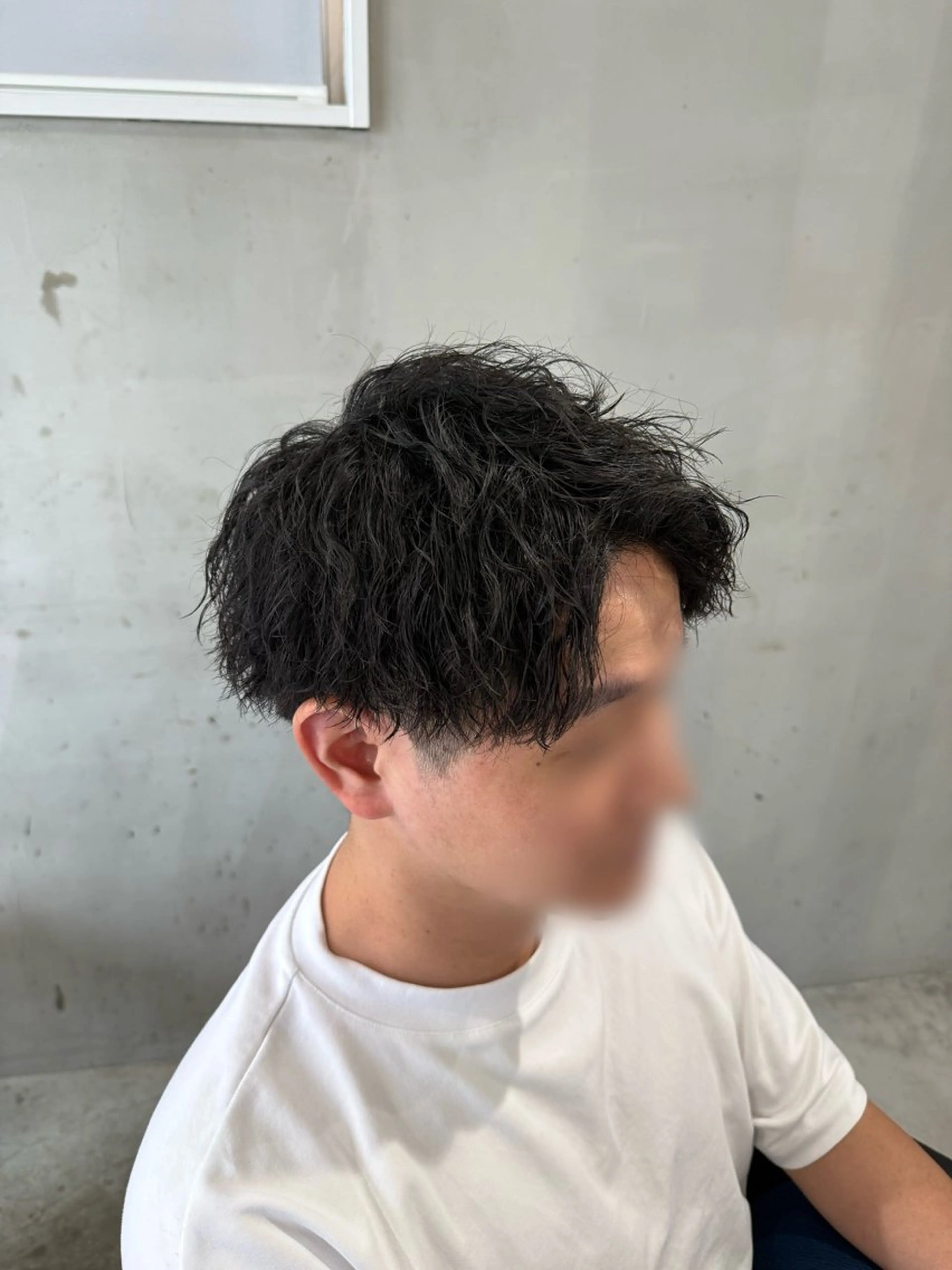 ショート パーマ 山田 翔夢のヘアスタイル