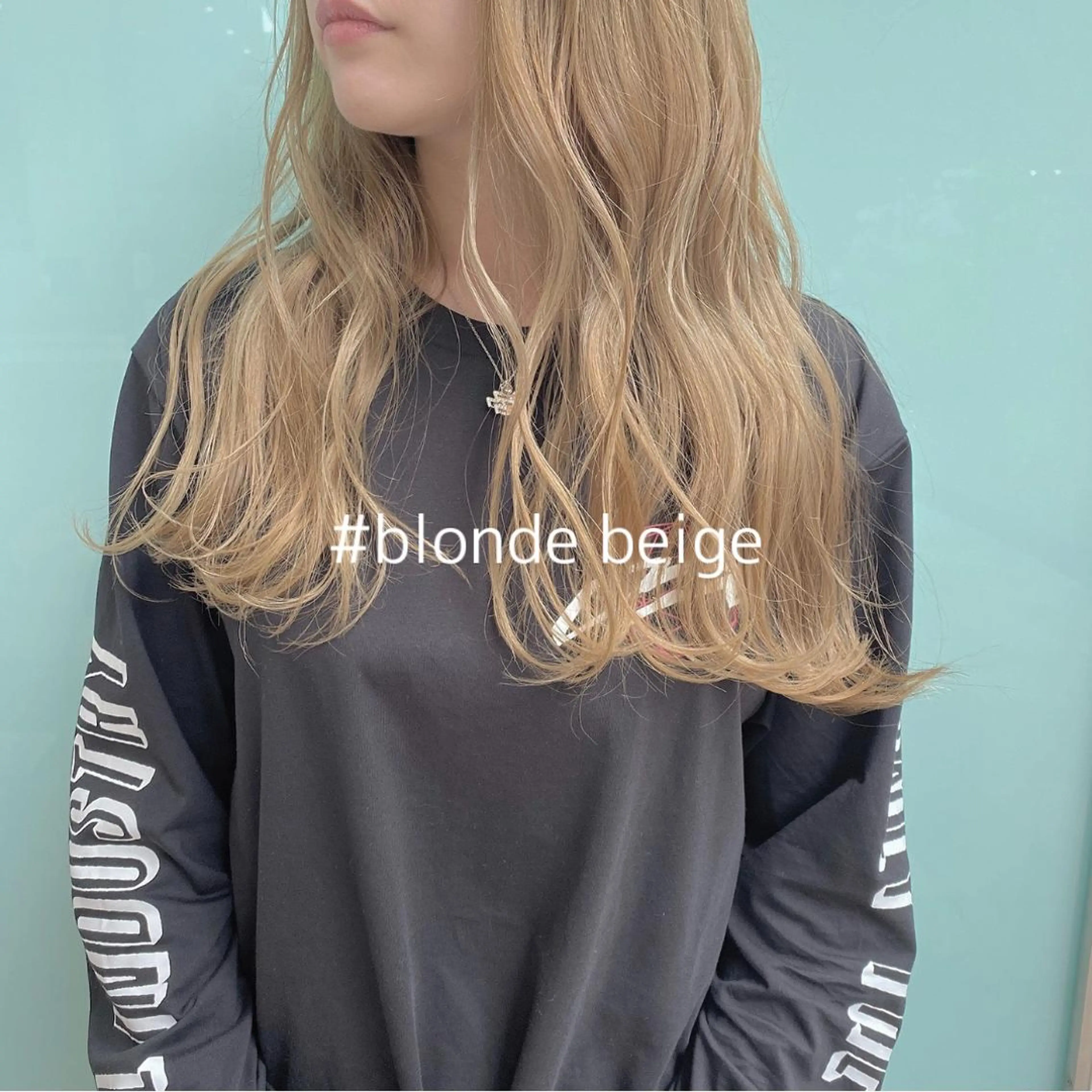 ロング カラー CLUTCH天王寺 西藤遥河のヘアスタイル