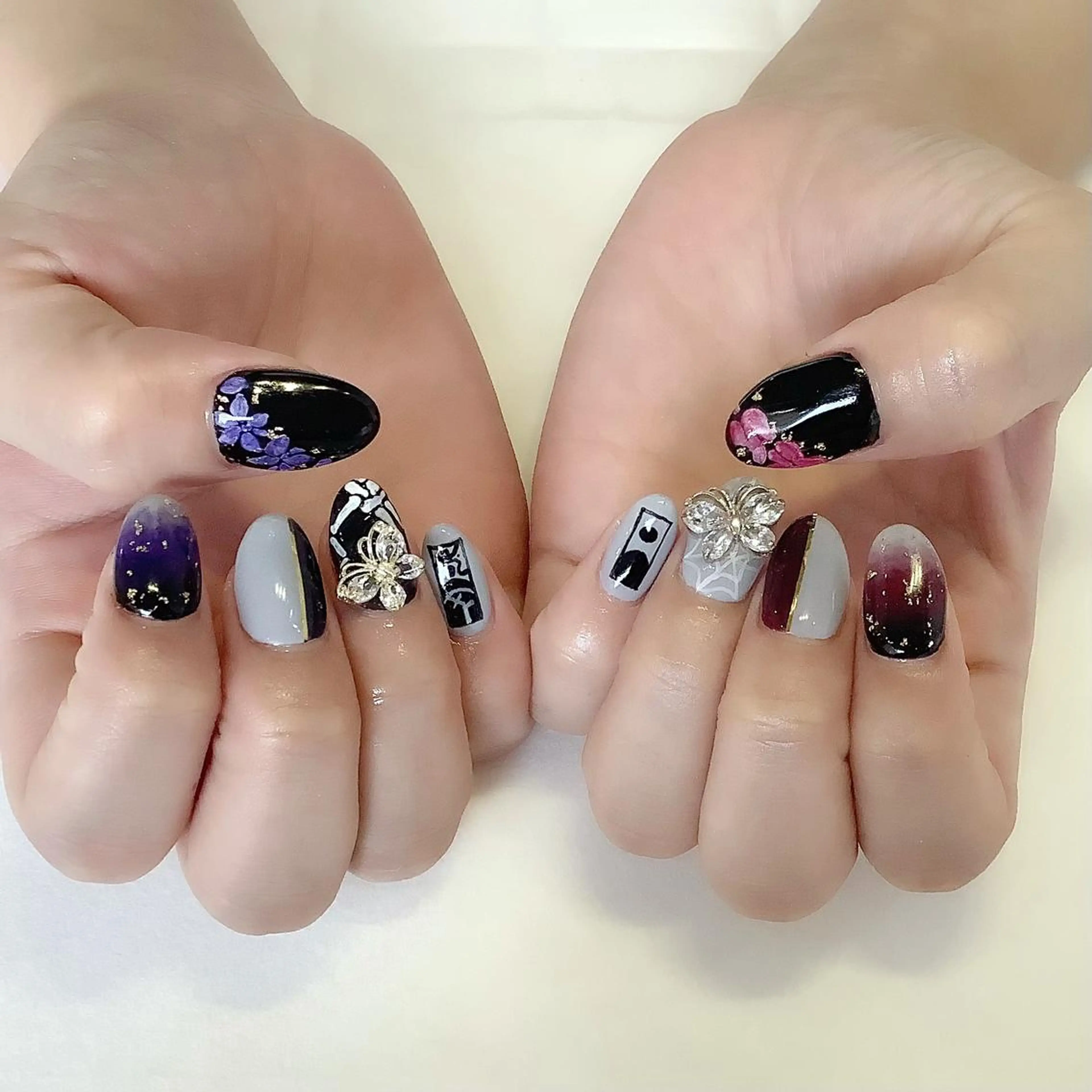 ネイル ハンドネイル 💎🐰 saki. m 🐰💎のネイルデザイン