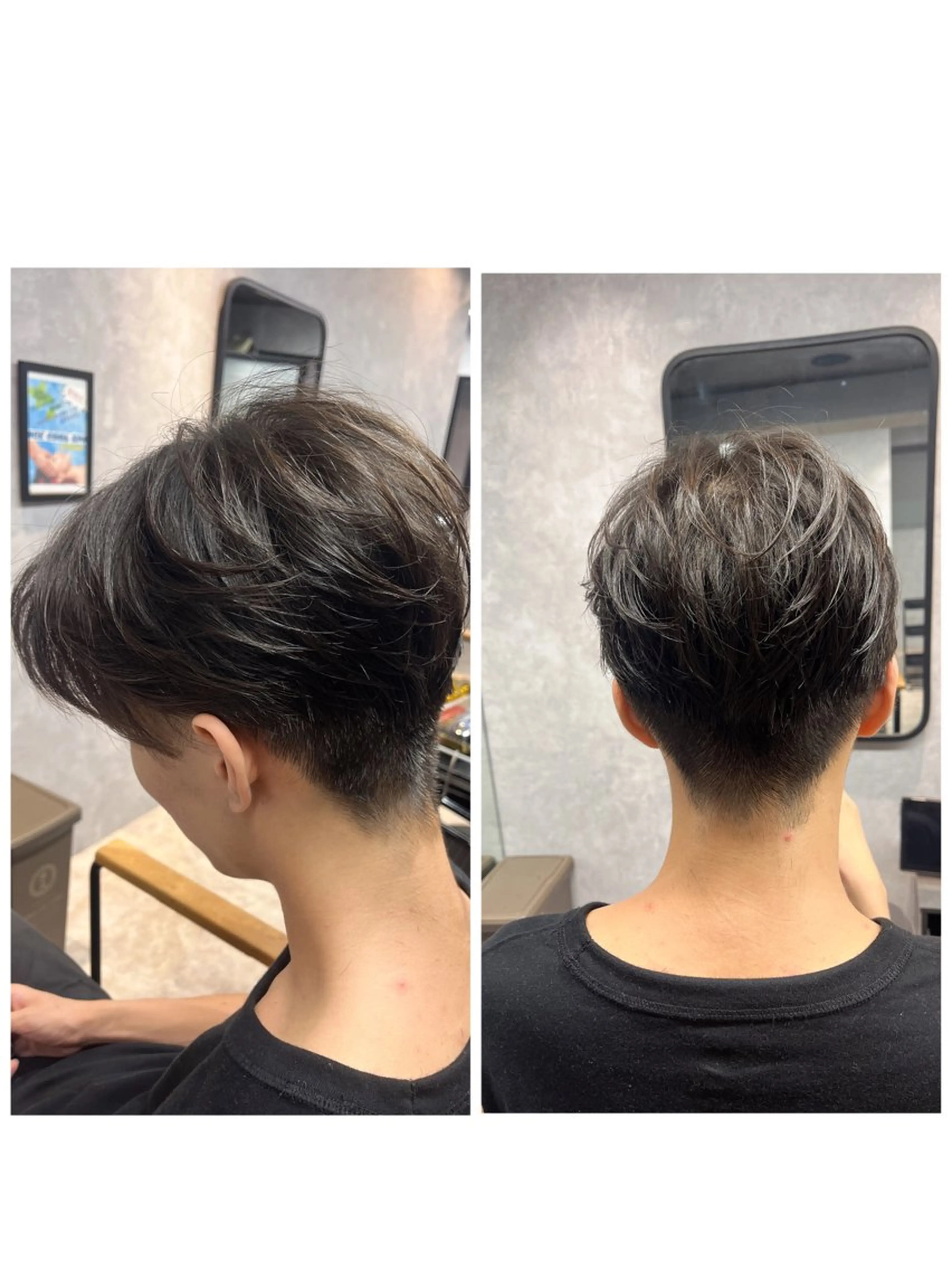 ショート メンズ カット 松本 悠吾のヘアスタイル