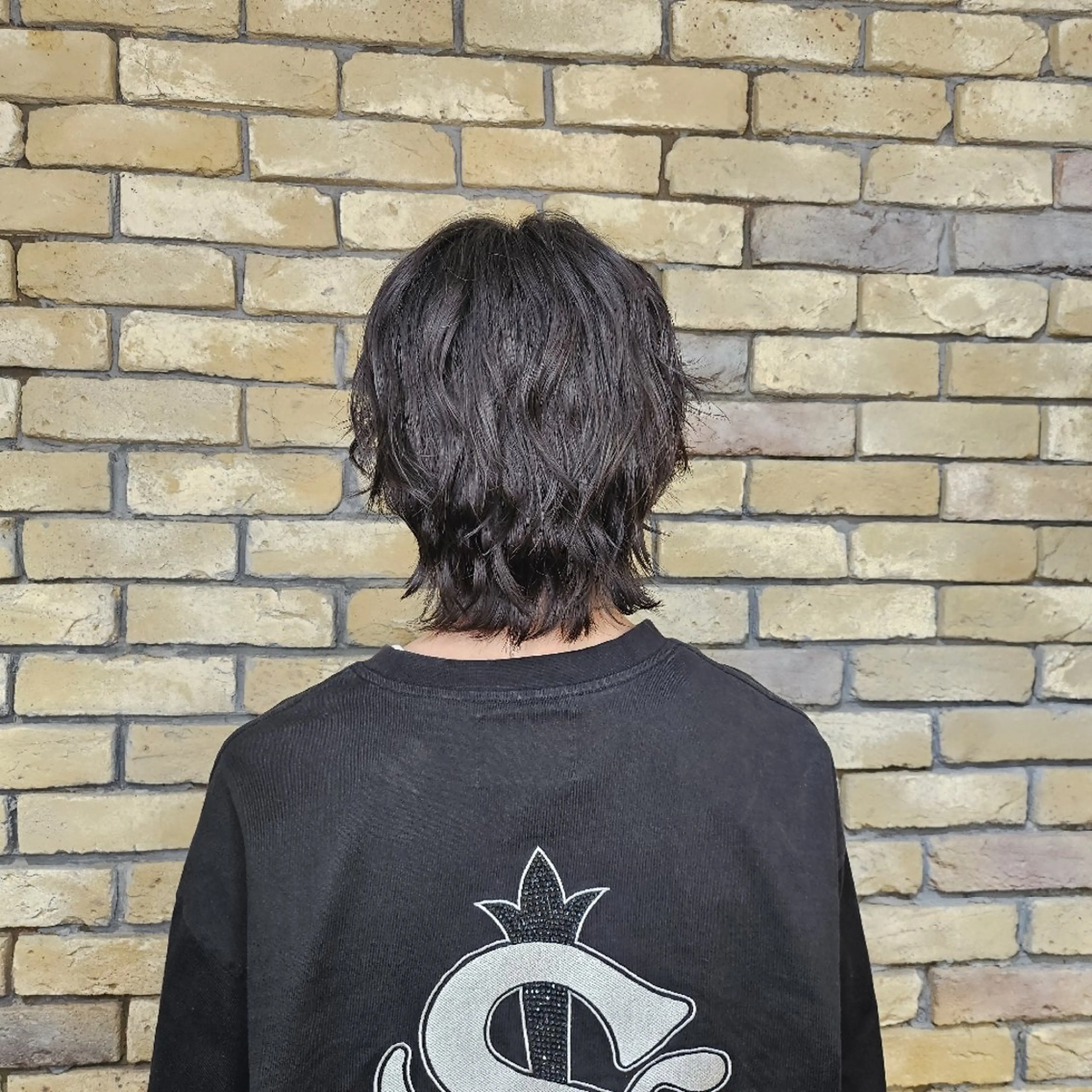 メンズ パーマ メンズパーマ メンズウルフカット ウルフカット スパイラルパーマ 🇰🇷透明感×ハイ トーン🌟tomoのヘアスタイル