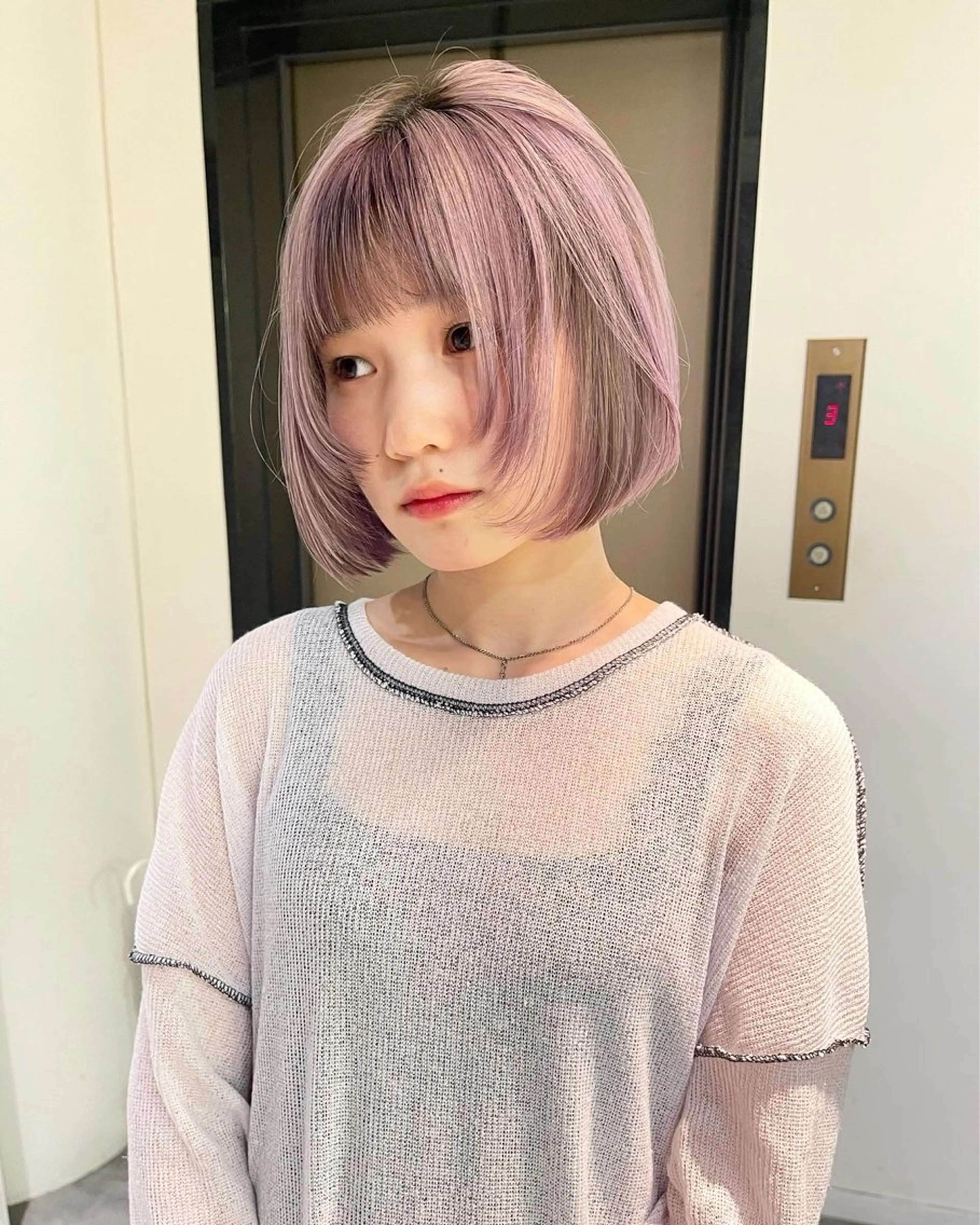 カラー 渋谷/ハイトーン/ 💫airi🪽のヘアスタイル