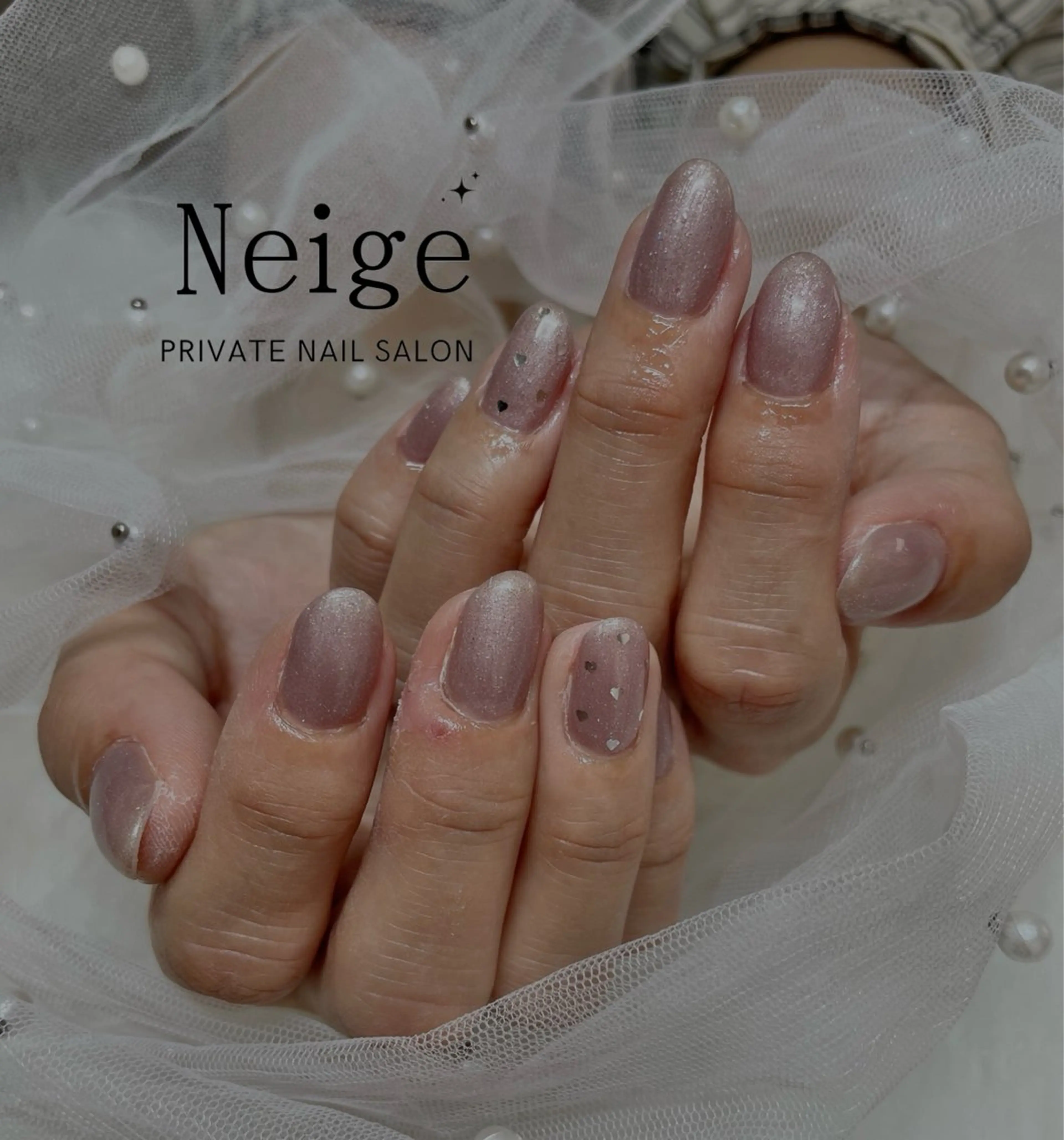 ネイル ハンドネイル Neige所属・Neige 𓂃 aiのネイルデザイン