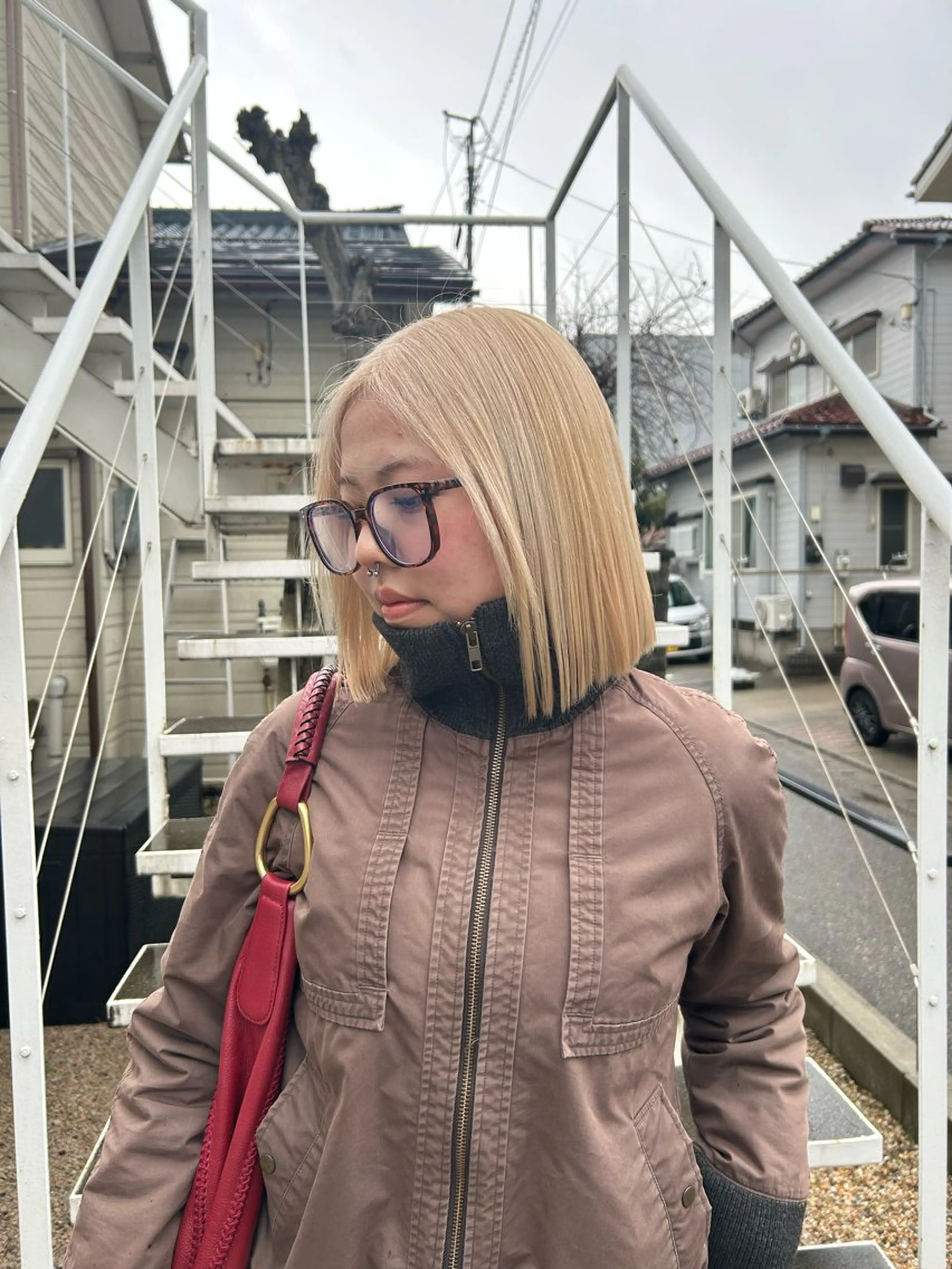 カラー ブロンド 🦋柔らかベージュ 🦋/mayuのヘアスタイル