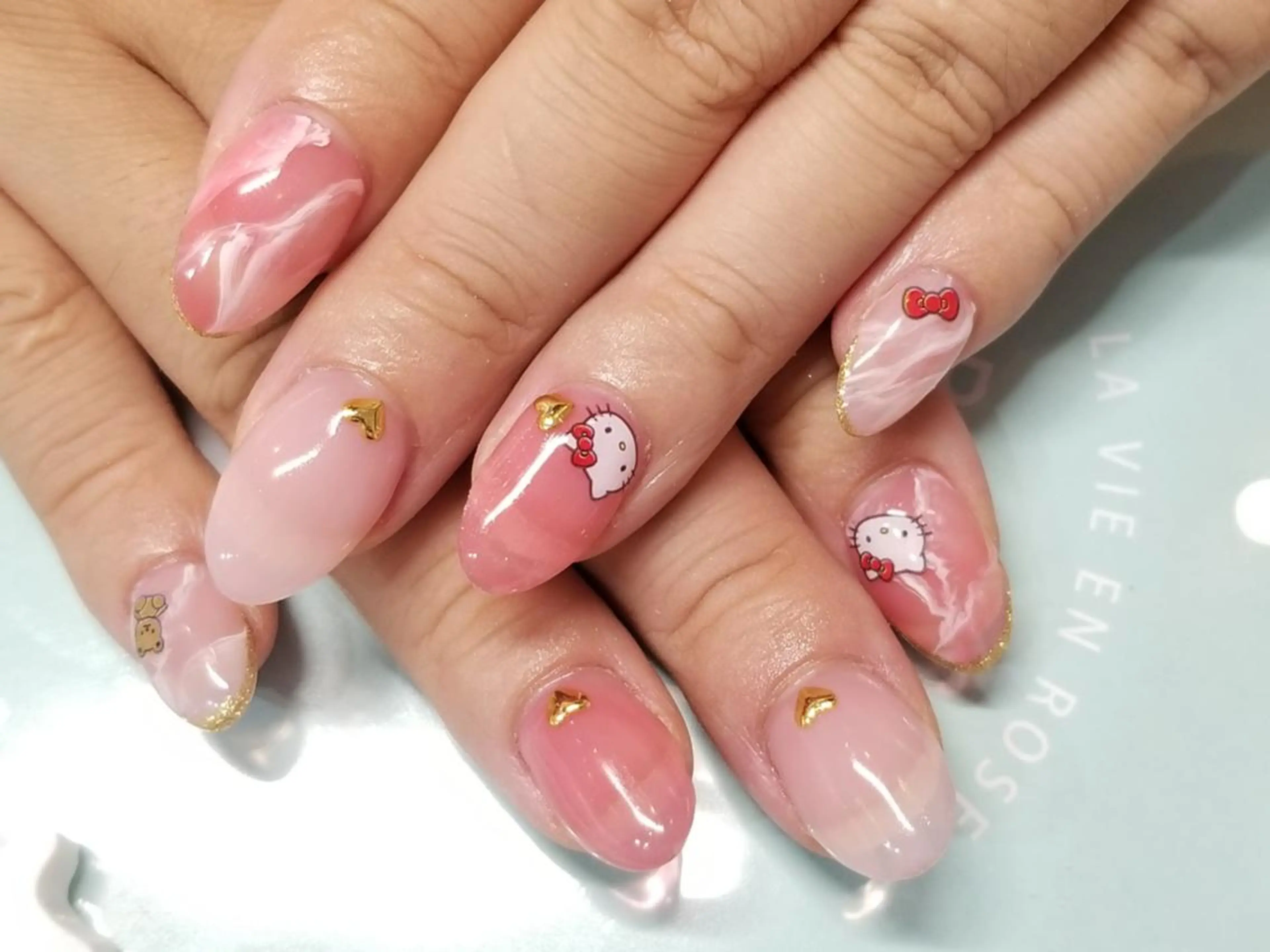 ネイル アートネイル おで@ oderi_nailのネイルデザイン