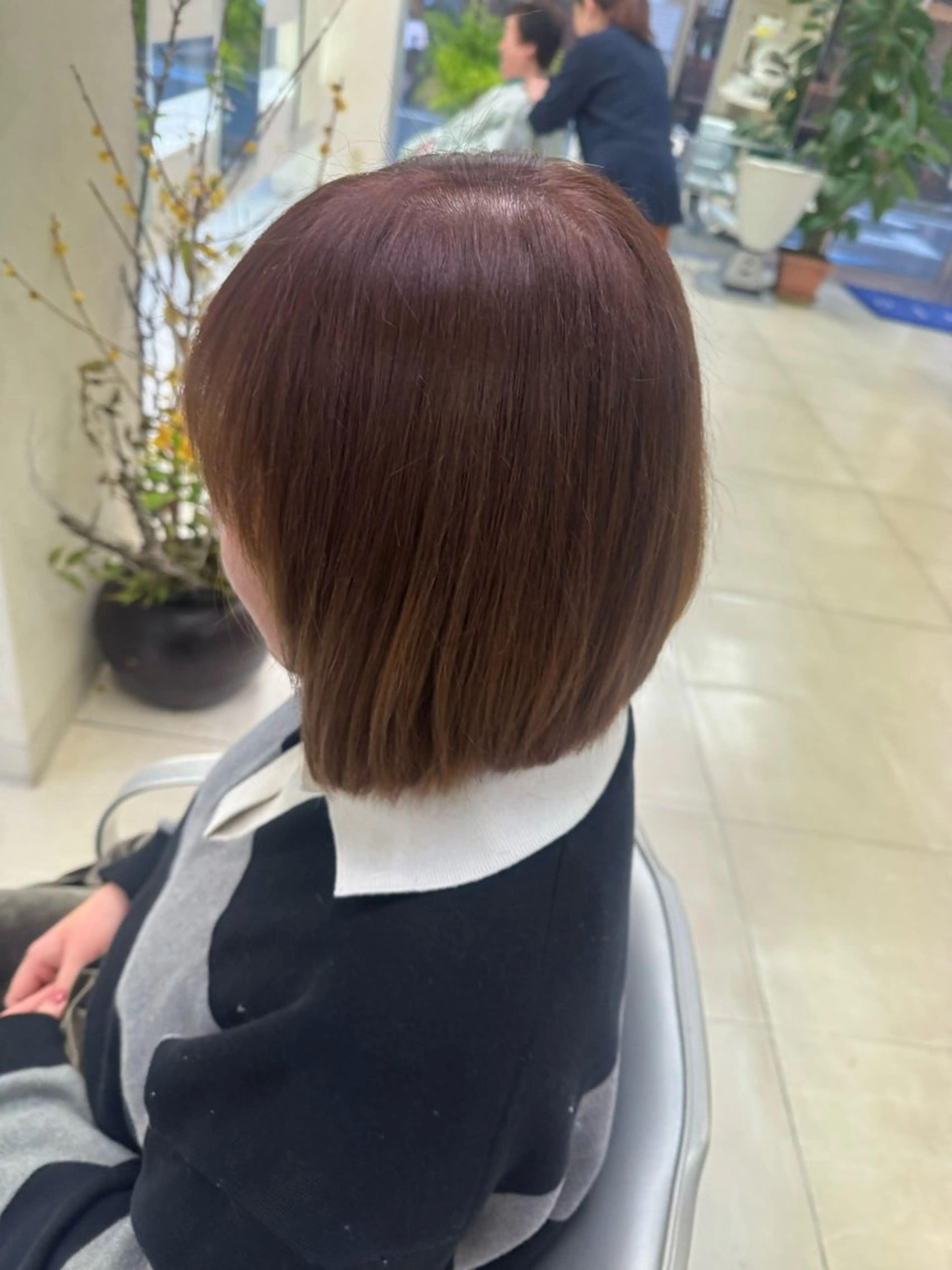 タカハシ リナのヘアスタイル