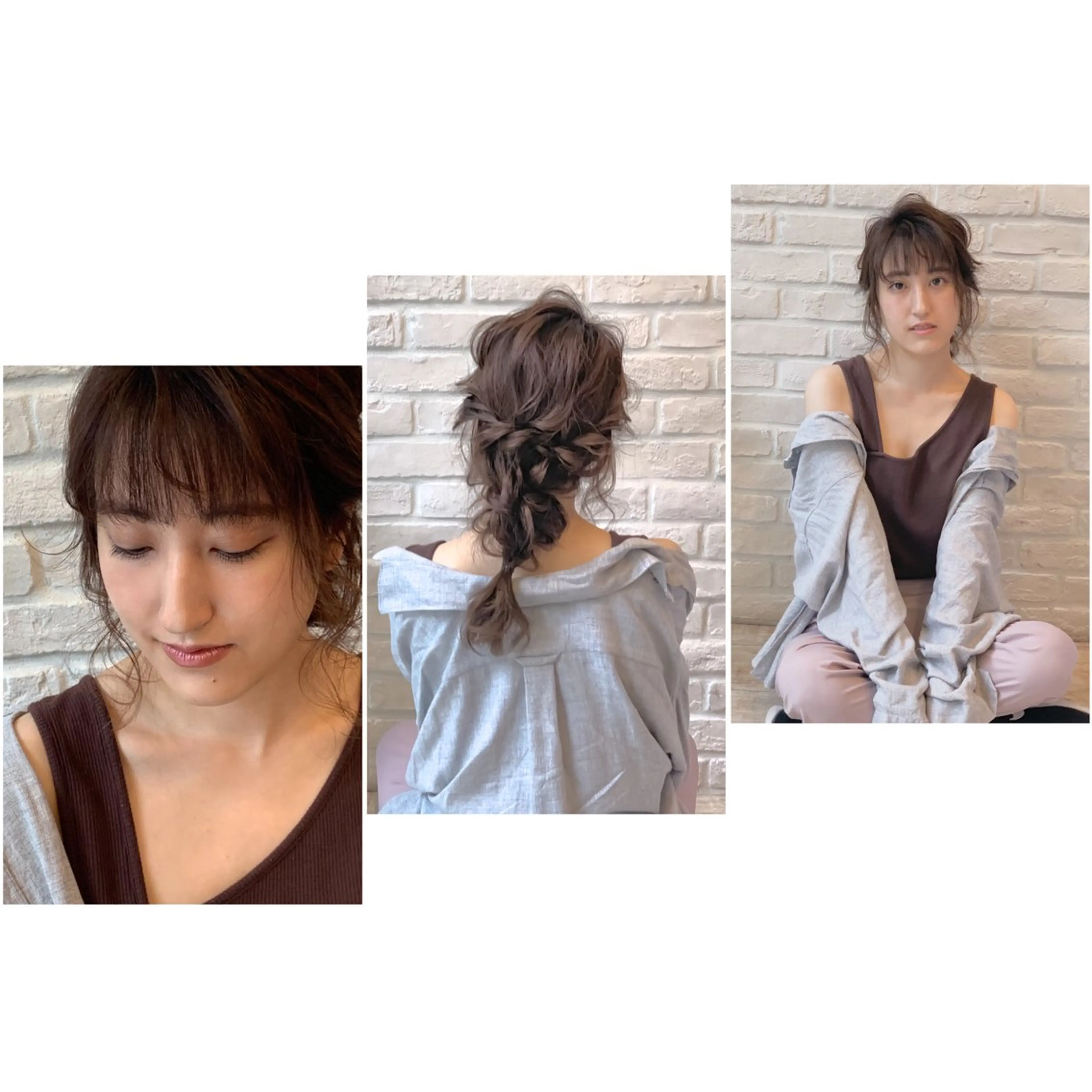 セミロング ヘアアレンジ ヘアセット SHANTi 飯塚 ヘアセット/髪質改善のヘアスタイル