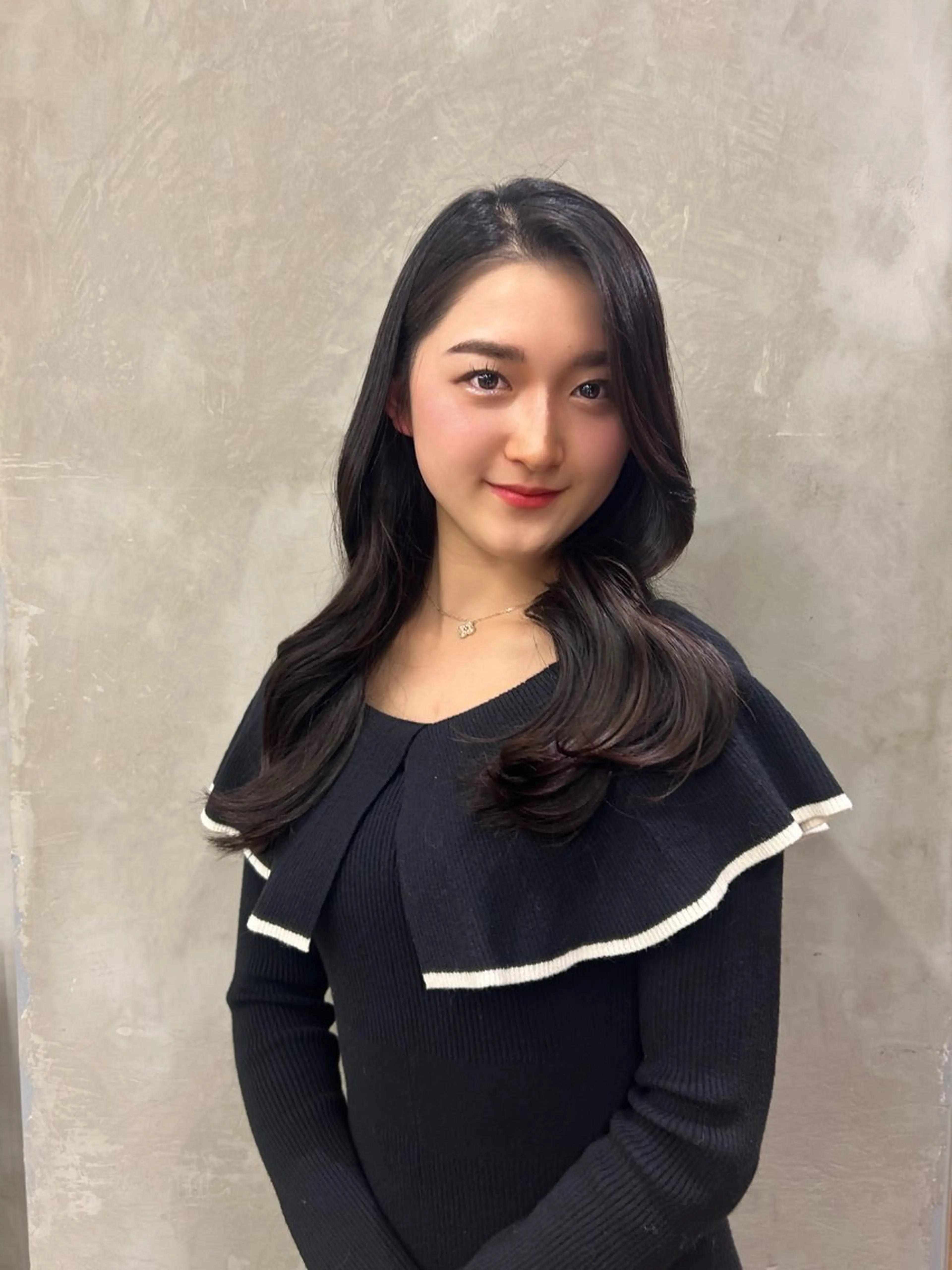 ロング カラー ヘアアレンジ くせ毛 トリートメント ヘアカラー 山野愛子美容室銀座店所属・🌼髪質改善/透明感 艶髪タケドミのヘアスタイル