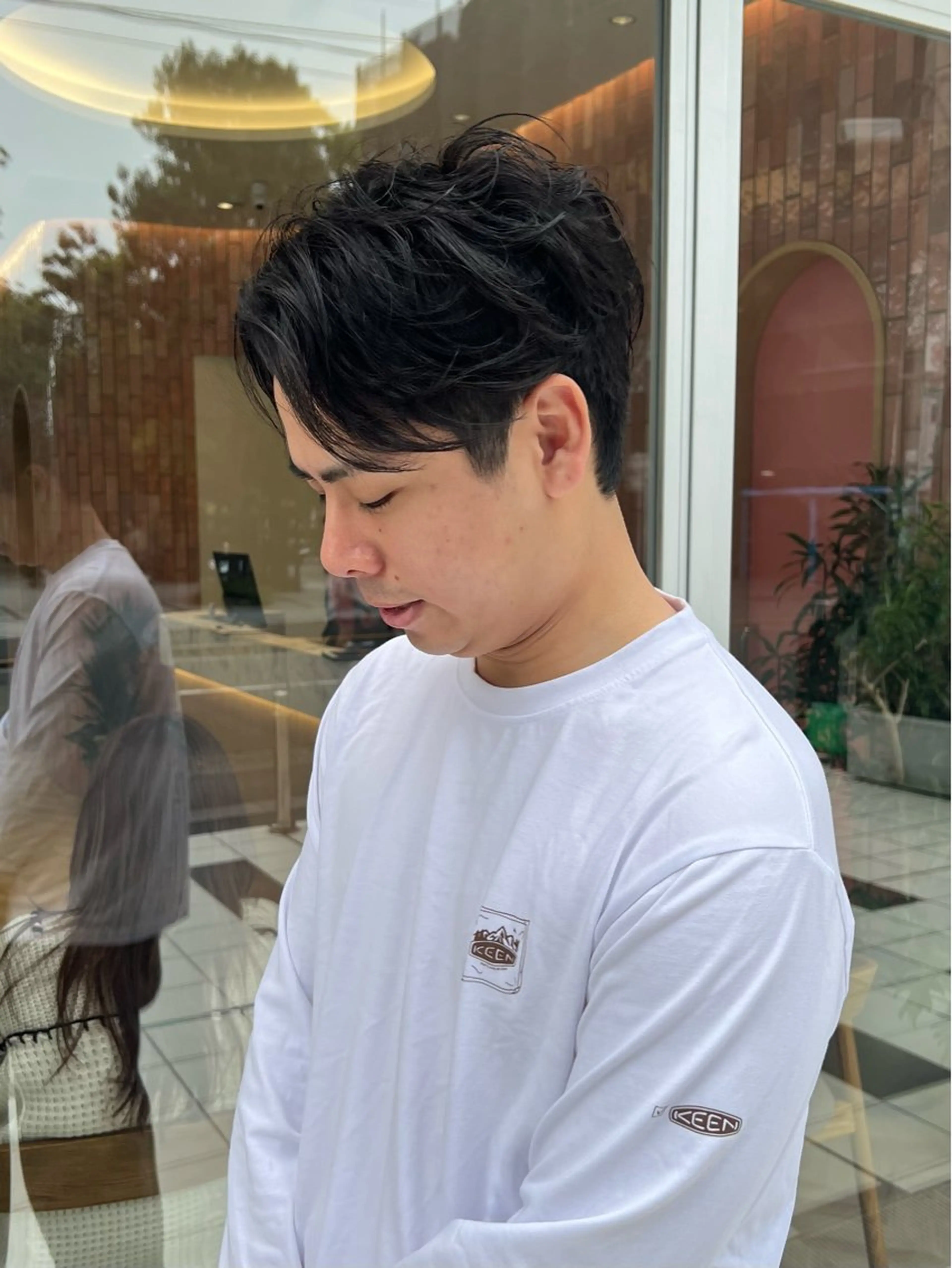 メンズ 毛流れフェザー スタイル🔹竹内凌のヘアスタイル