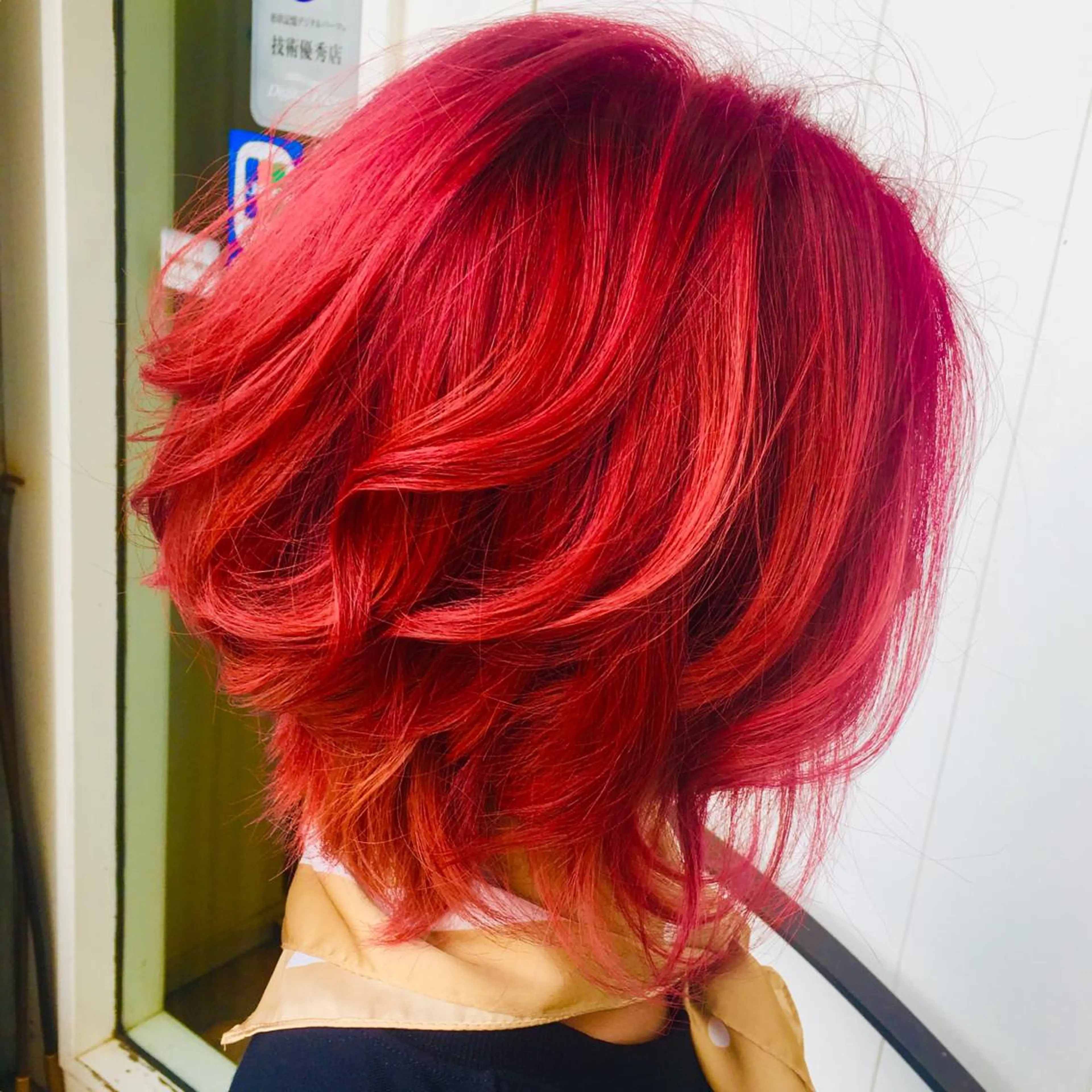 ミディアム カラー 加藤 淳のヘアスタイル