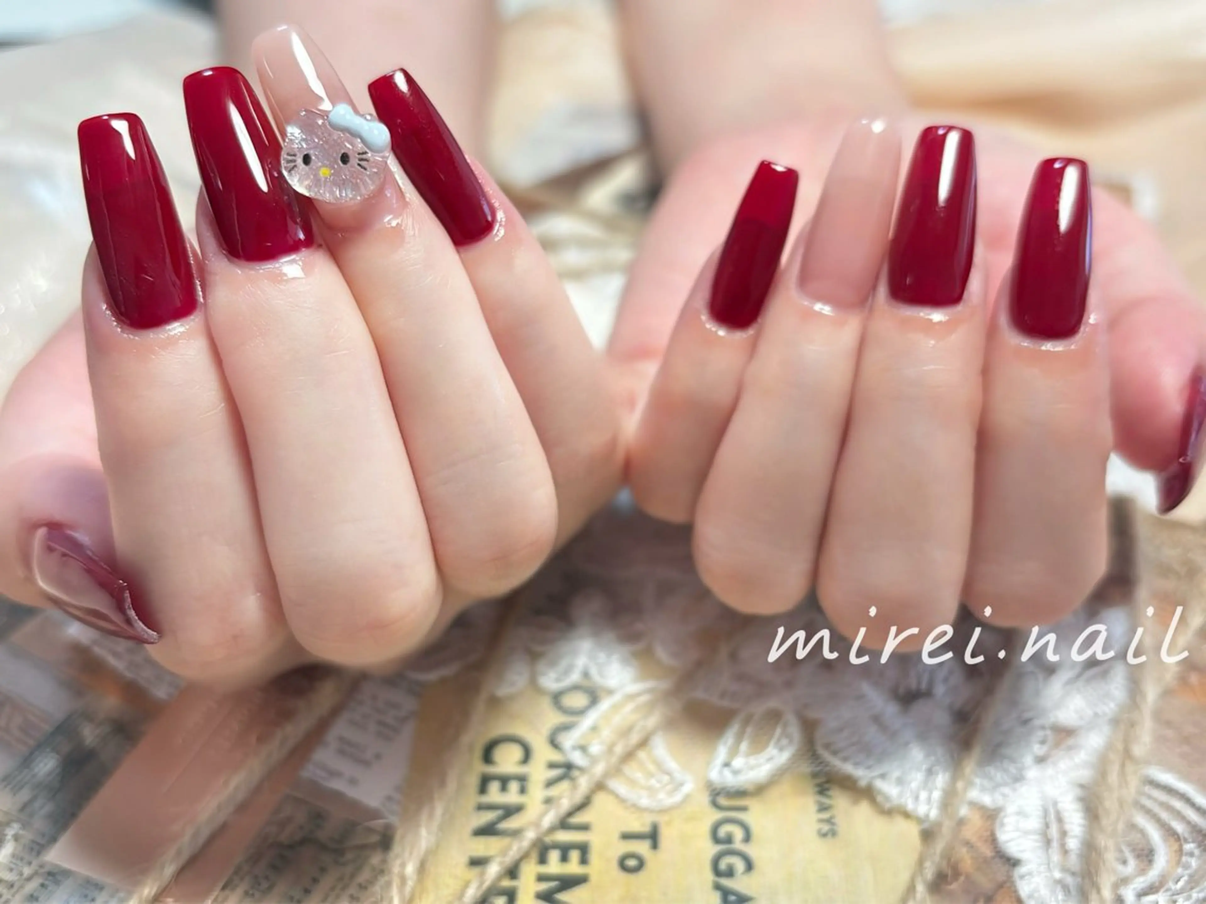 ネイル mirei‘nail所属・jade.vase ミレイのネイルデザイン