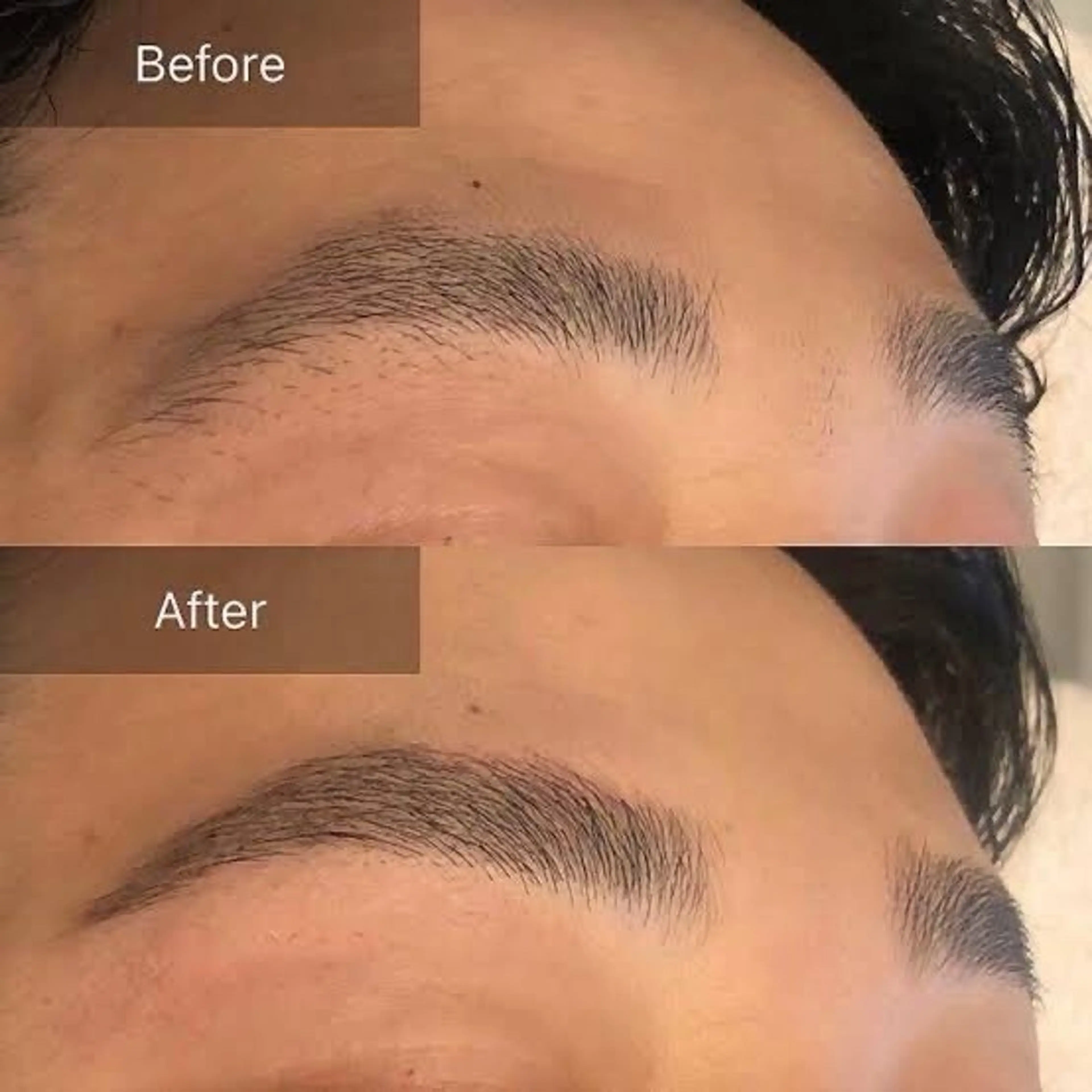 特別価格！ブロウデザイン＆ワックス脱毛の写真