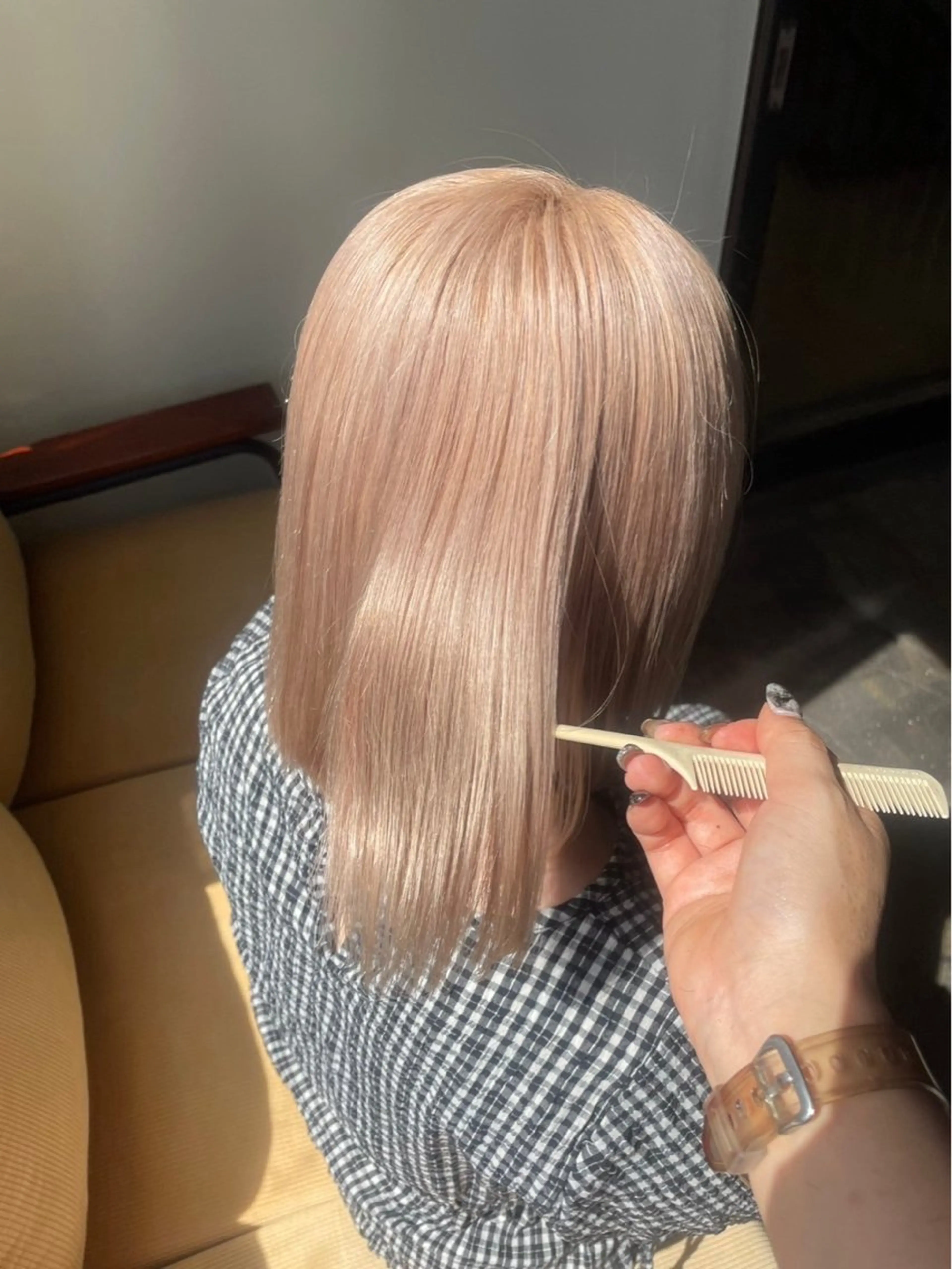 カラー ナチュラル🫧透明感 艶髪✨️亘 蓮太のヘアスタイル