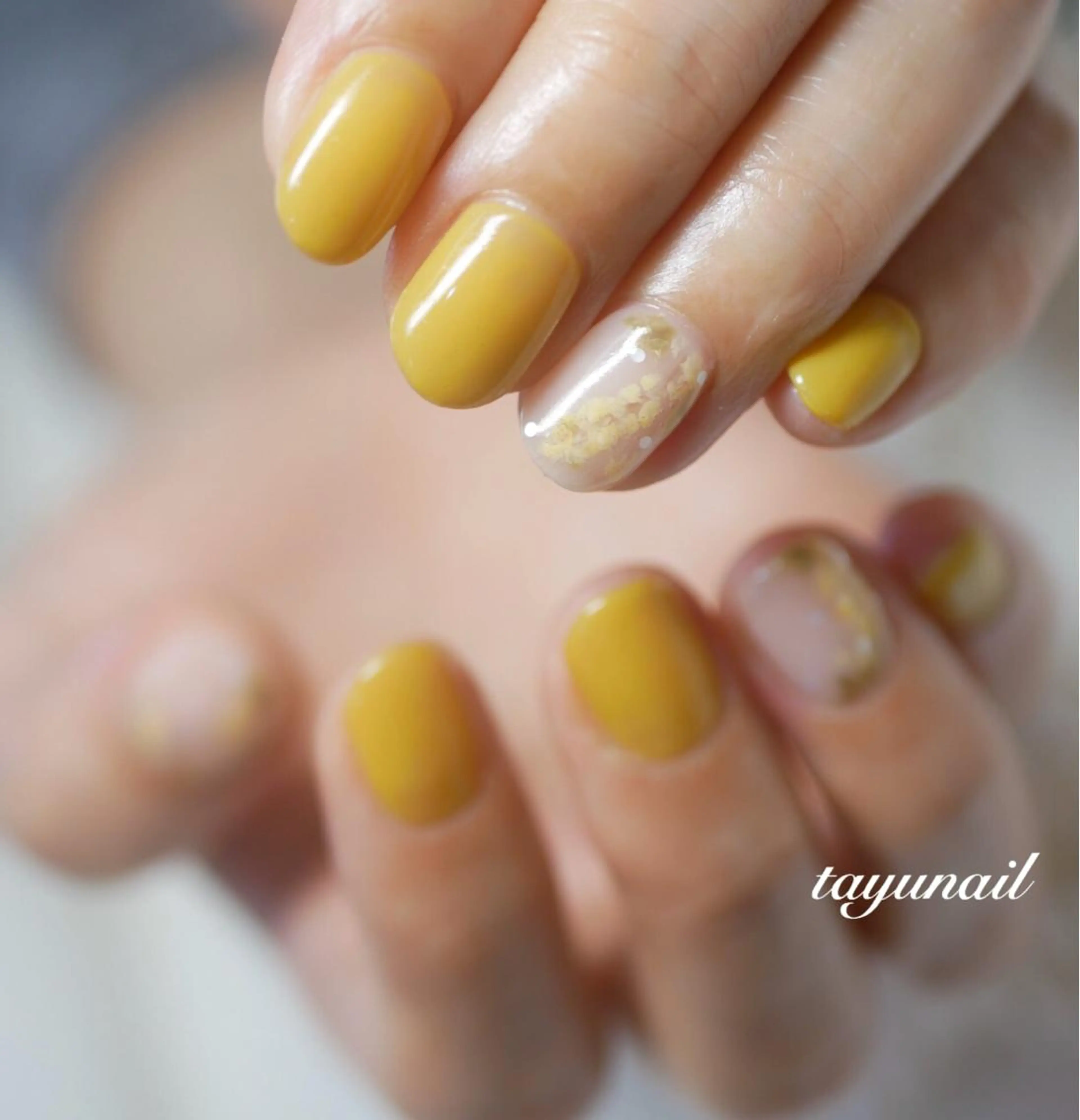 ネイル ハンドネイル ネイルサロン・ネイルスクール　たゆnail所属・ネイルサロン 【たゆnail】のネイルデザイン