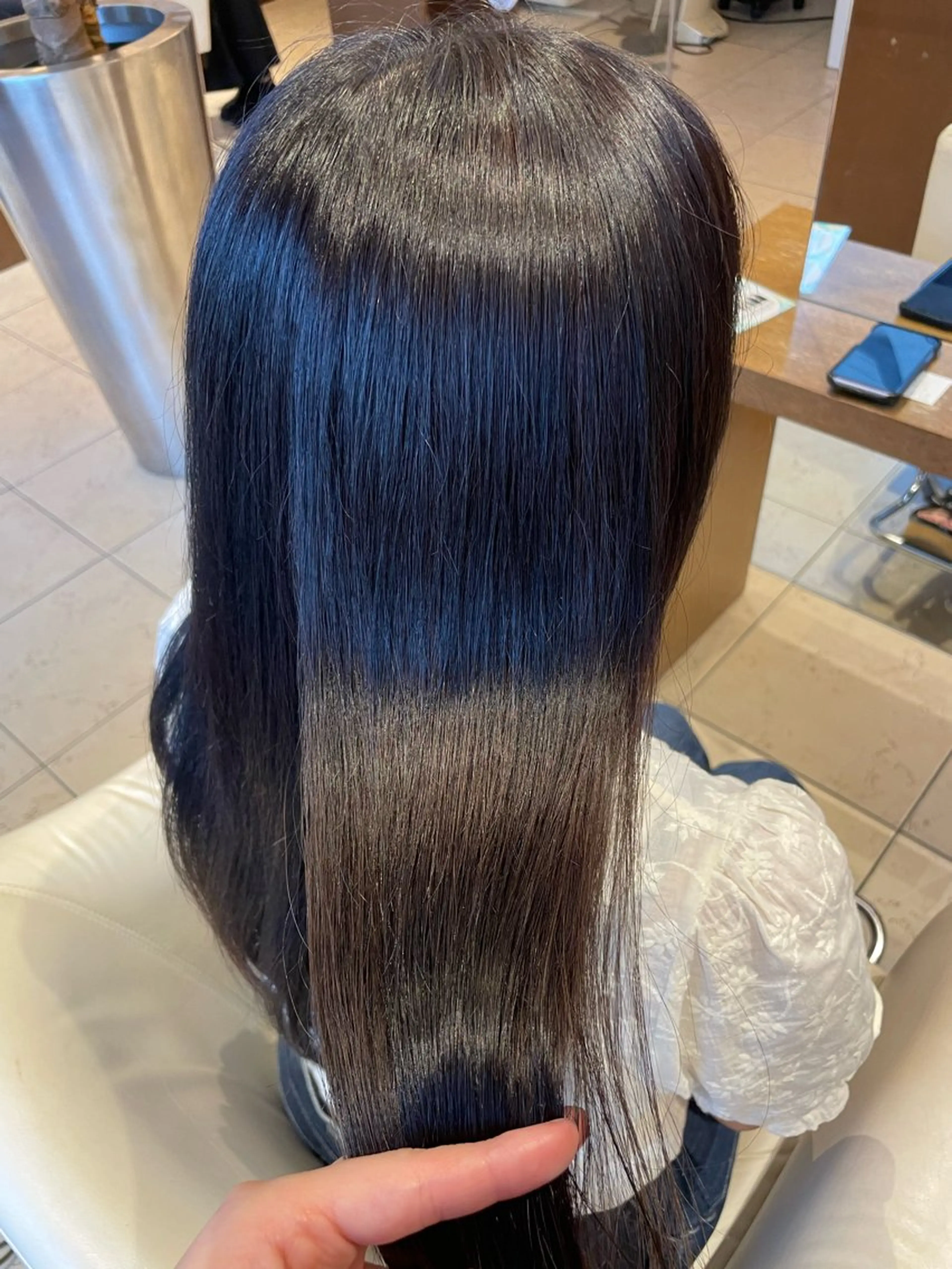 ロング カラー ブラウンカラー ダークブラウン 畠山 莉緒のヘアスタイル