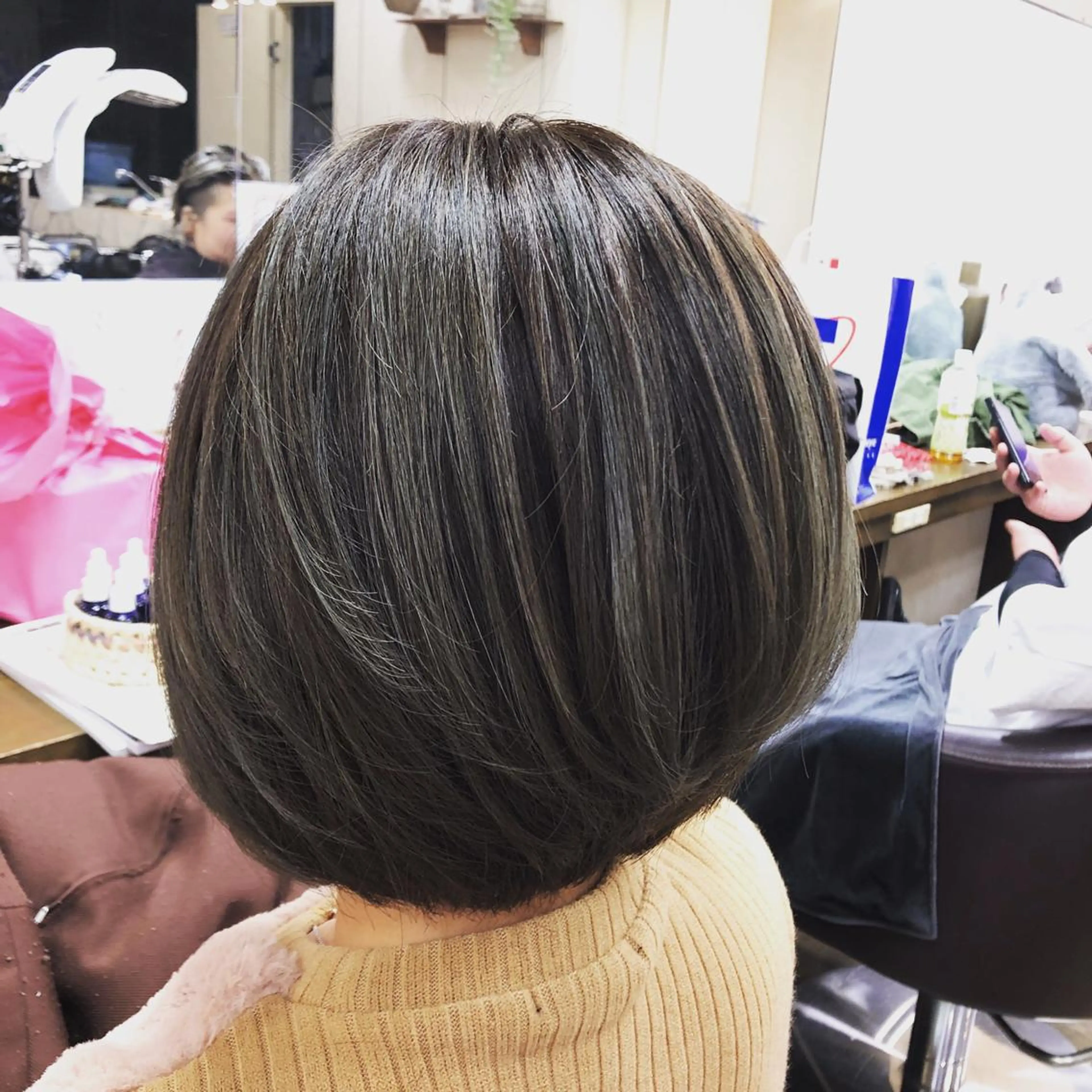 カラー Conforto店長 渡邊のヘアスタイル