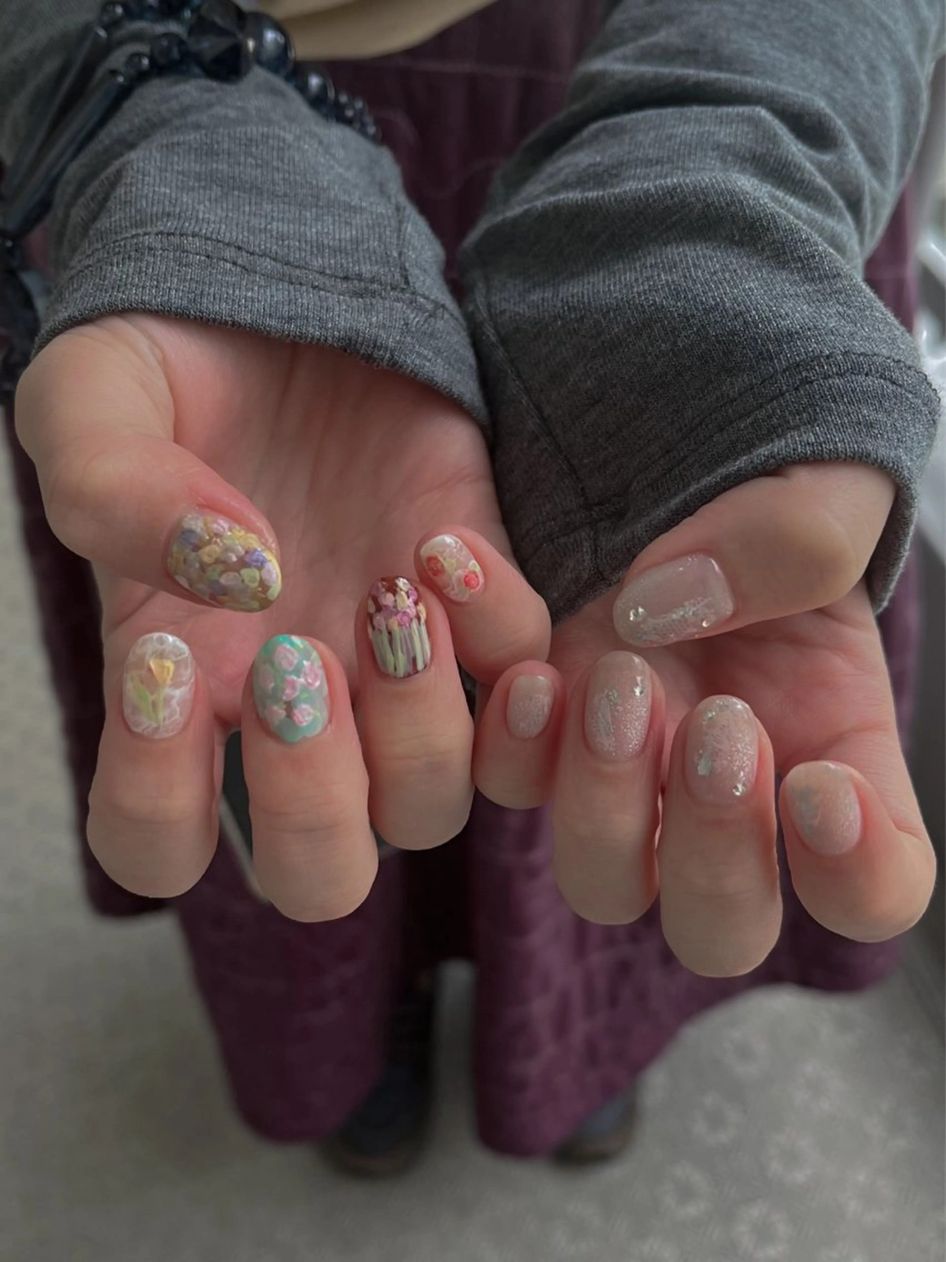 ネイル ハンドネイル paragel /a k i n aのネイルデザイン