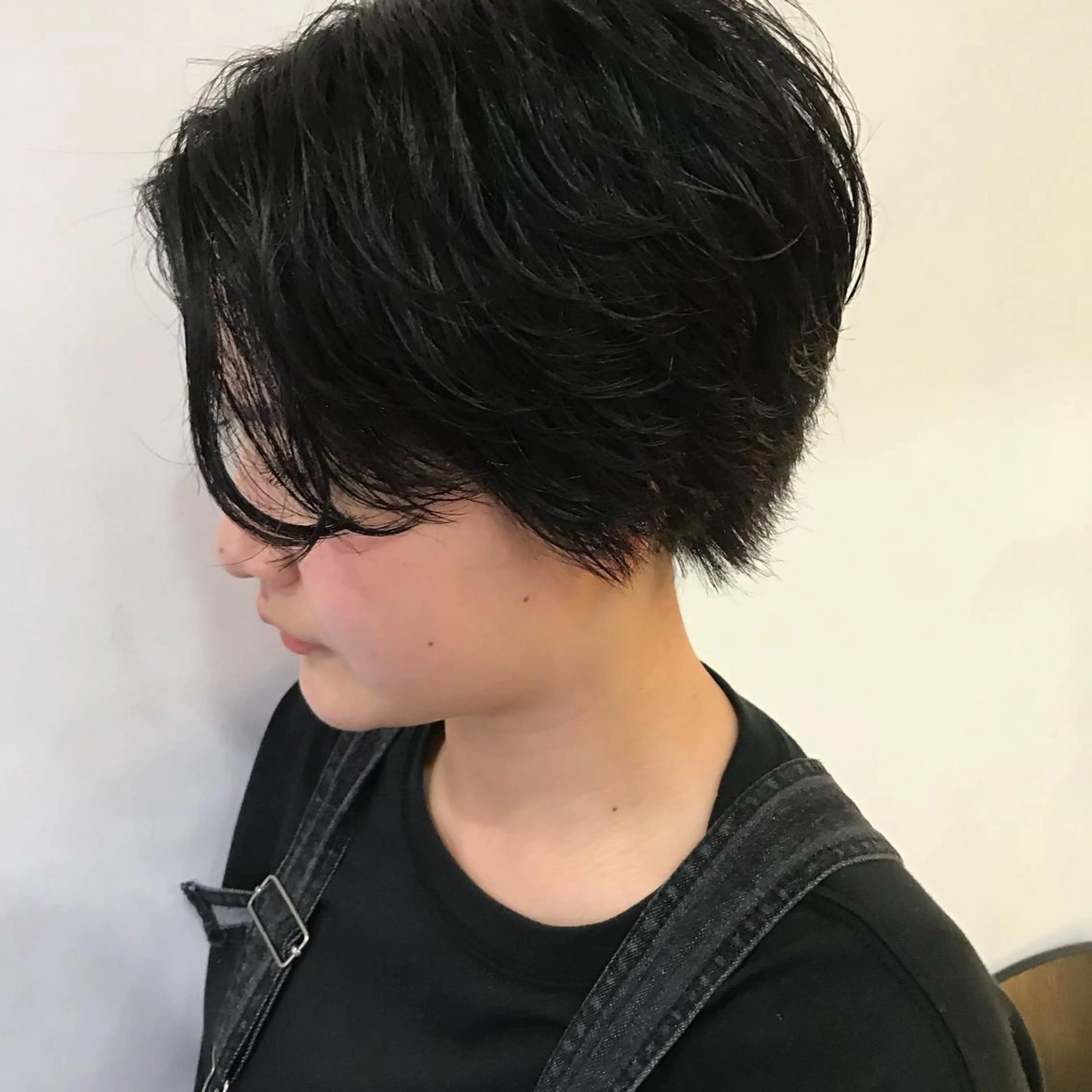 ショート AMI ウルフパーマ/メンズのヘアスタイル