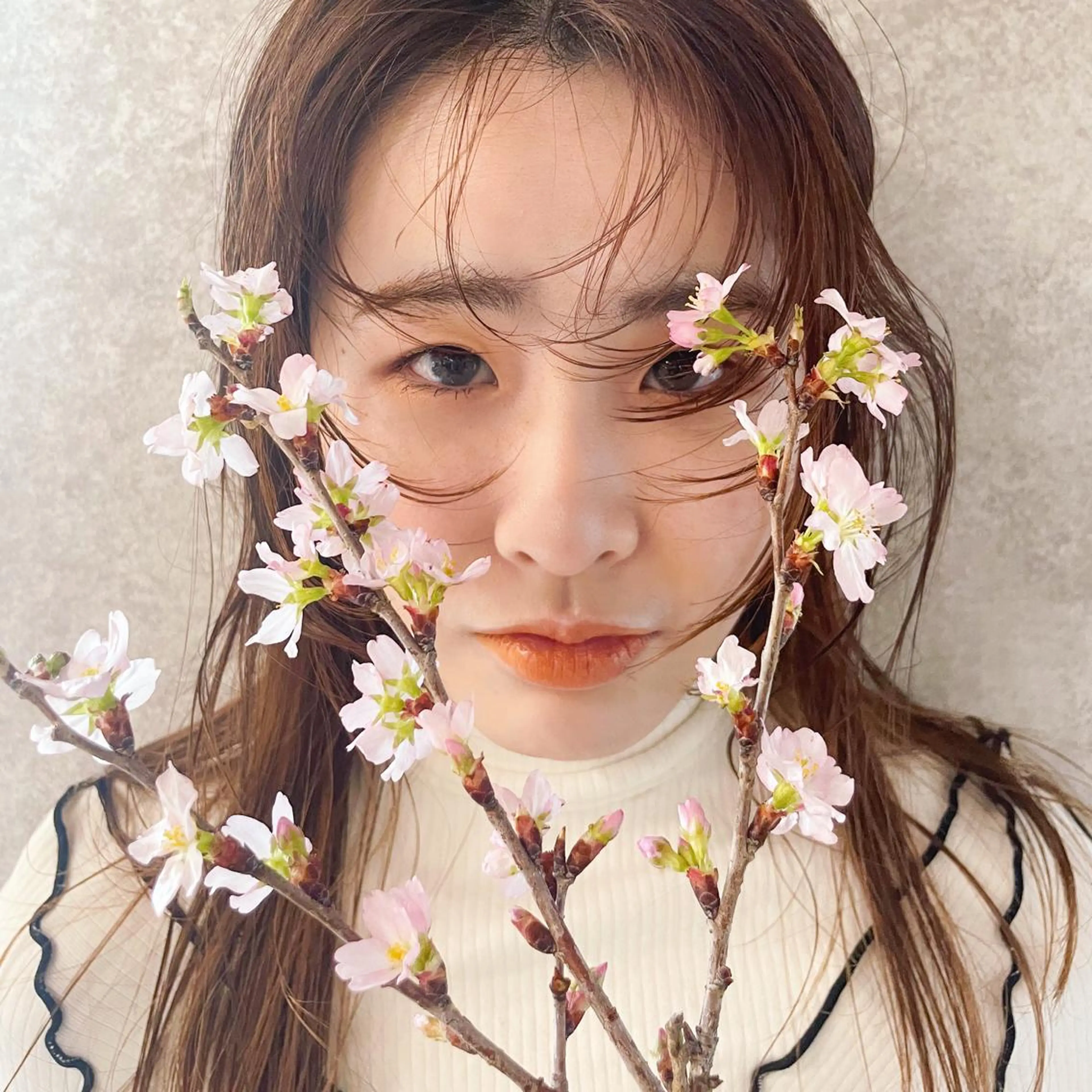 セミロング カラー 高橋 みく/ minim 暖色のヘアスタイル