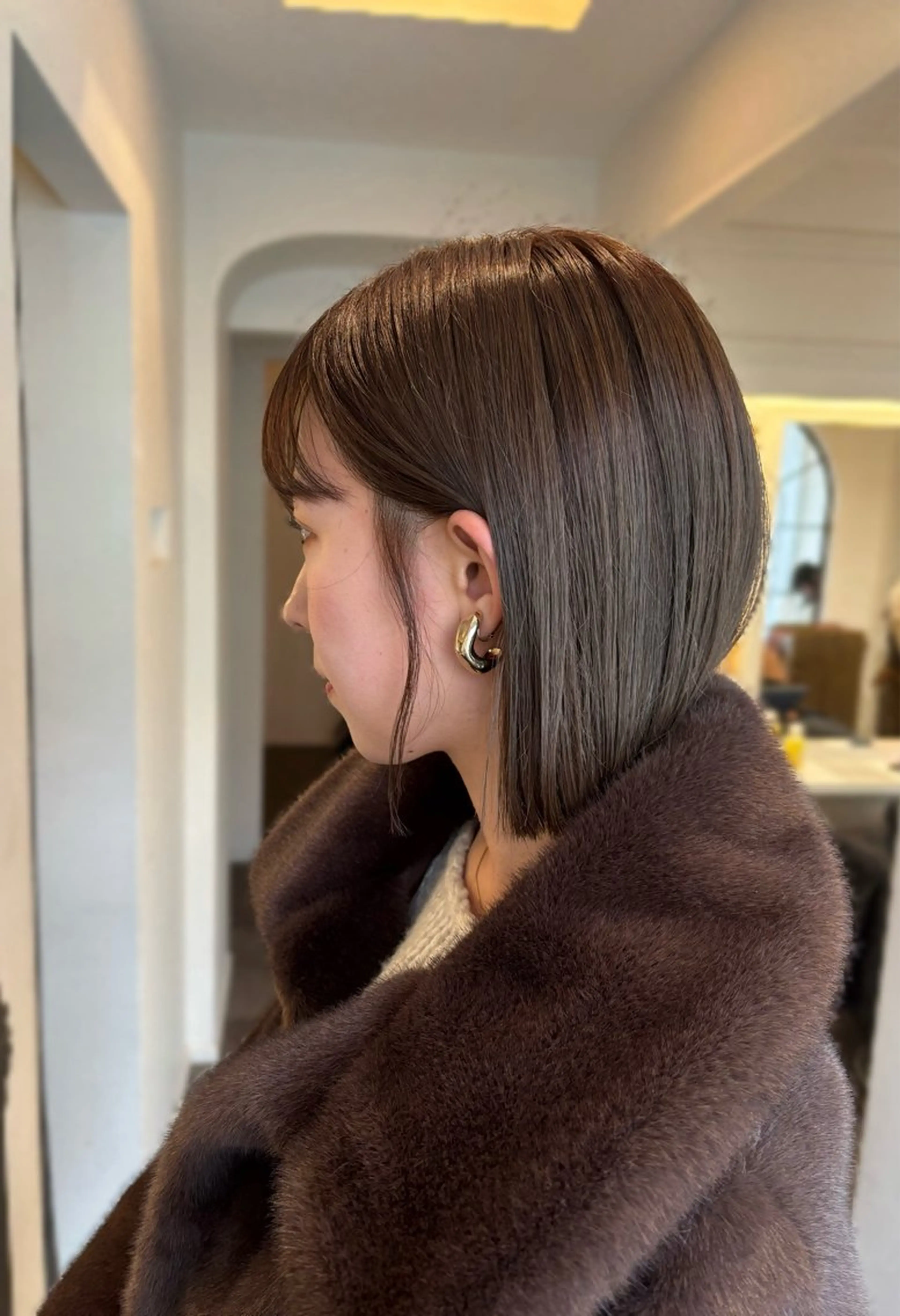 ミディアム ヘアカラー トリートメント 透明感カラー🎀 tasty／makoのヘアスタイル