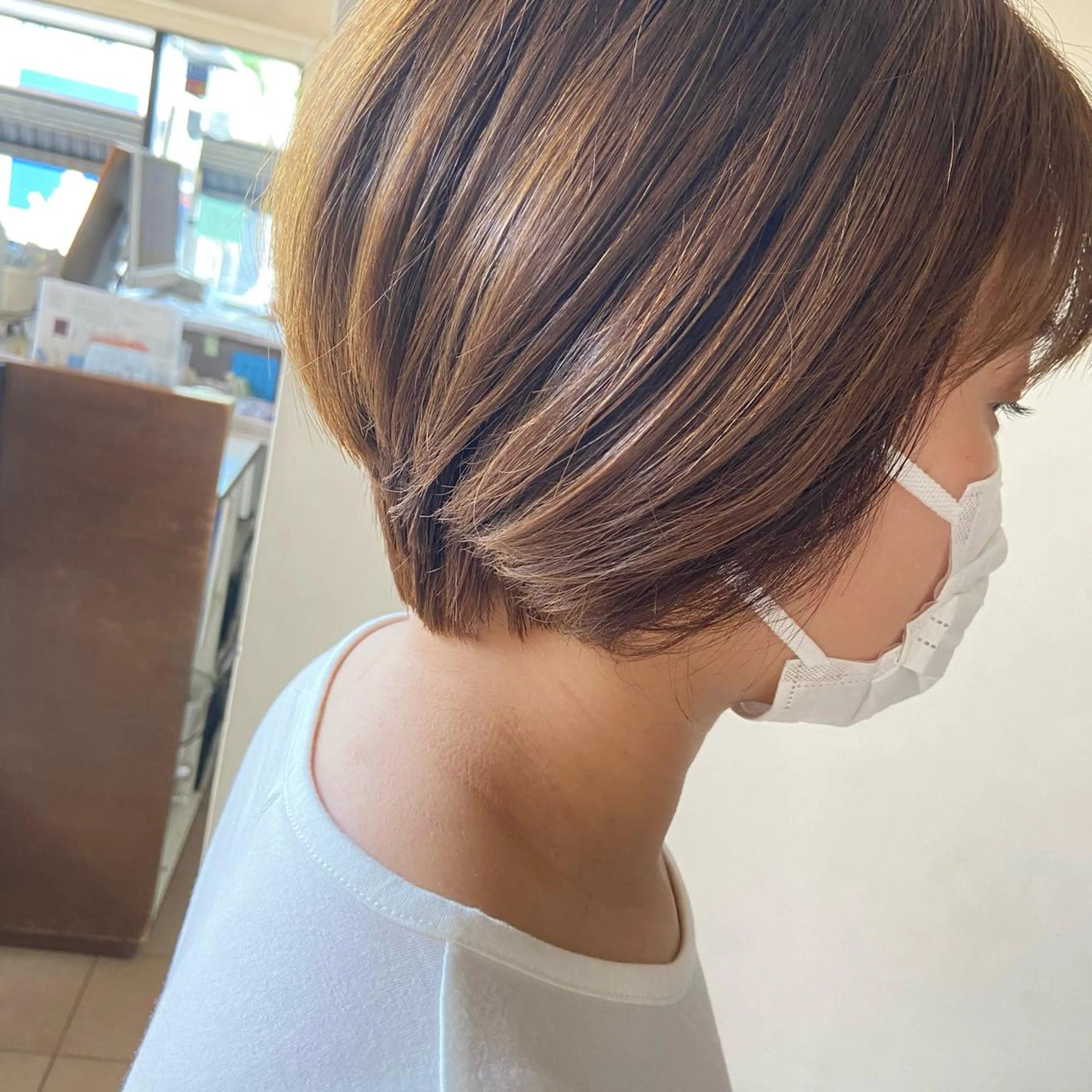 ショート AIRFLOW所属・韓国ヘア ユイカのヘアスタイル